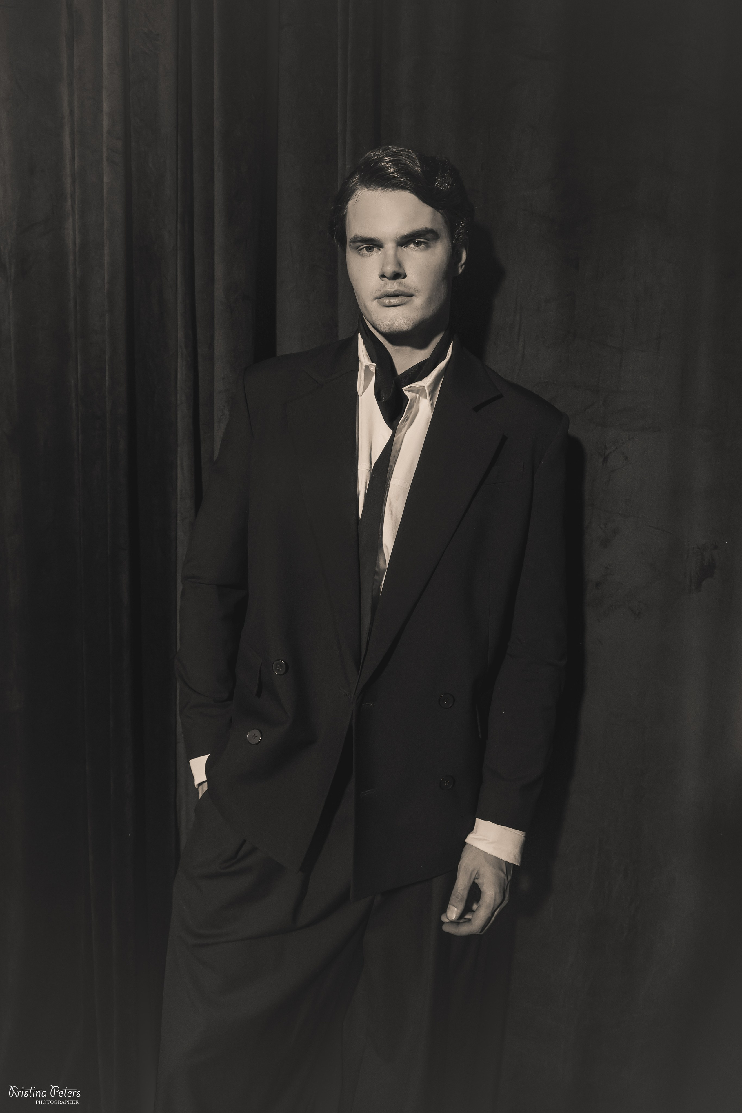 Ретро свадьба черно-белое