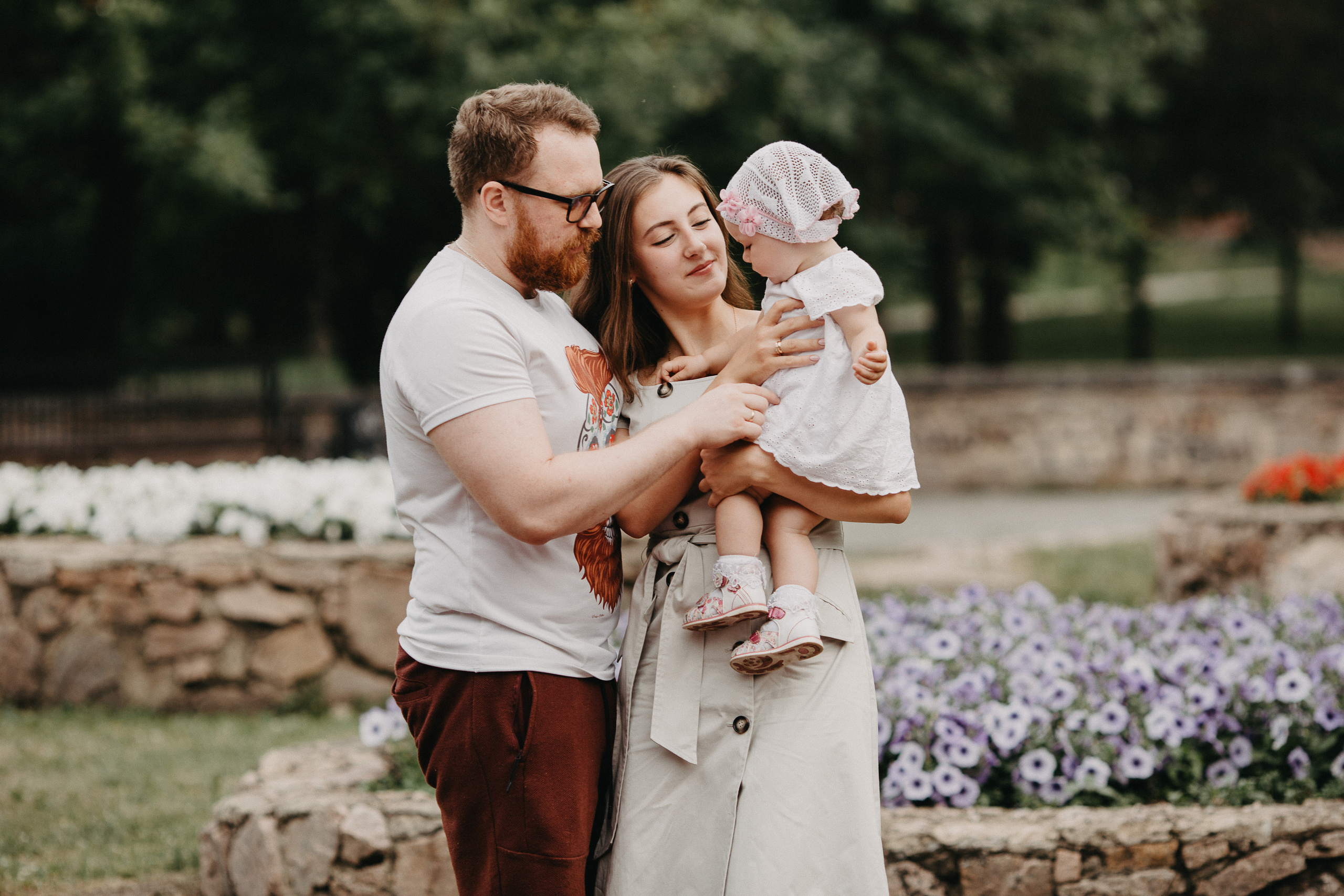 Семейная фотосессия на улице для Анастасии. Свадебный, семейный, brand фотограф в Краснодаре Макарова Ксения