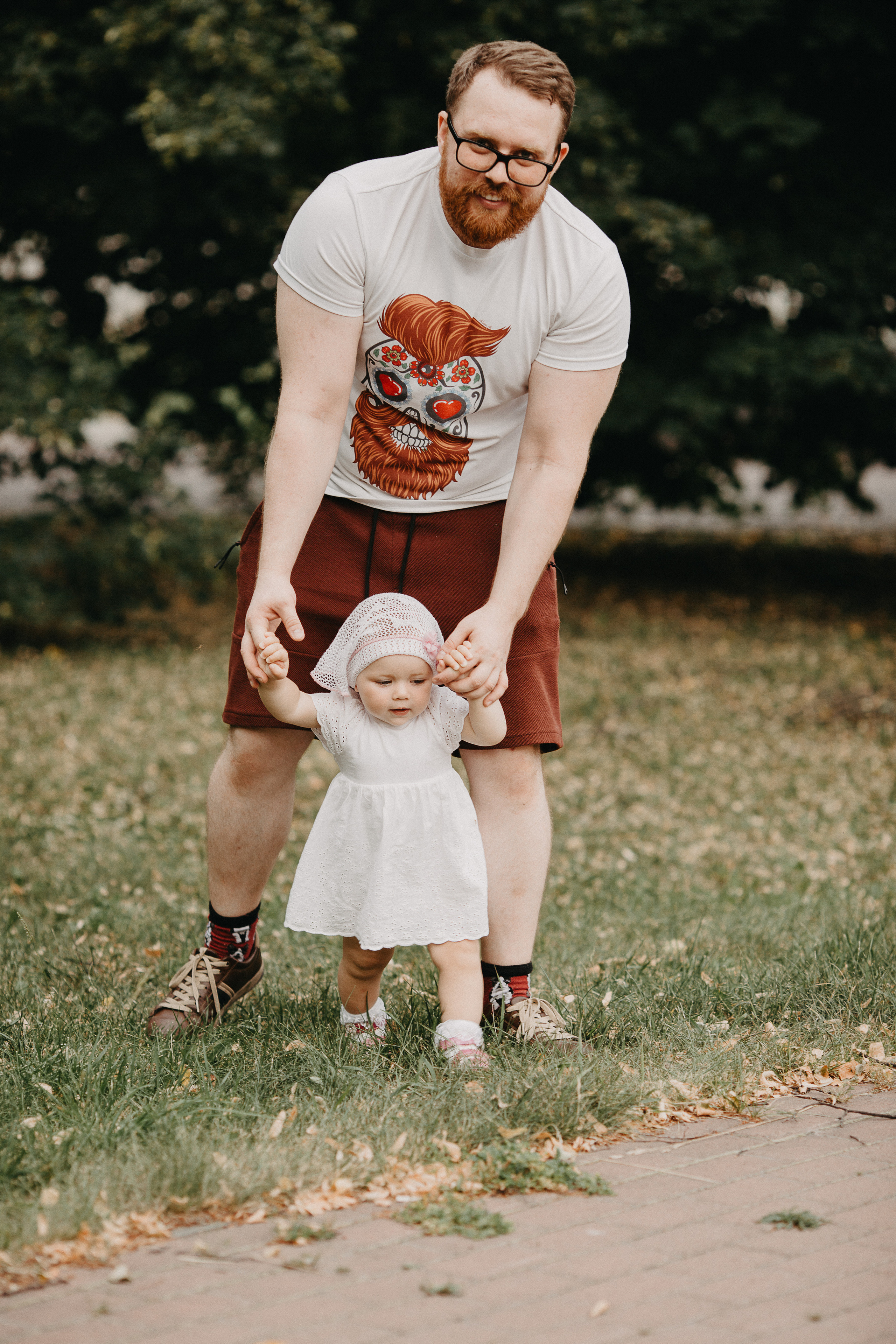 Семейная фотосессия на улице для Анастасии. Свадебный, семейный, brand фотограф в Краснодаре Макарова Ксения