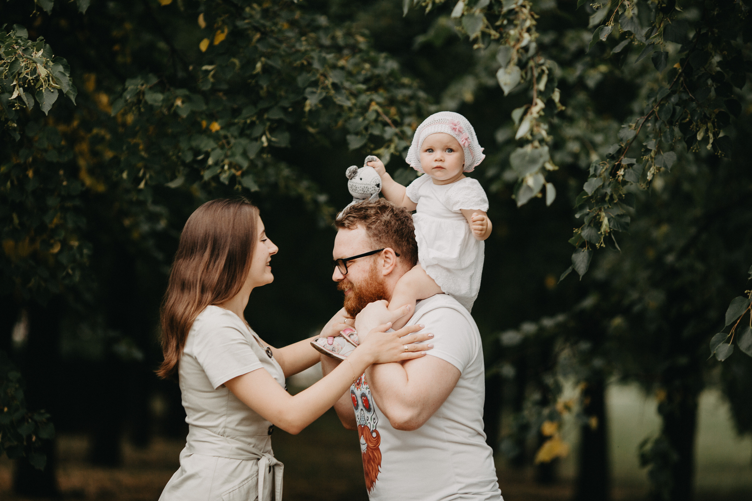 Семейная фотосессия на улице для Анастасии. Свадебный, семейный, brand фотограф в Краснодаре Макарова Ксения