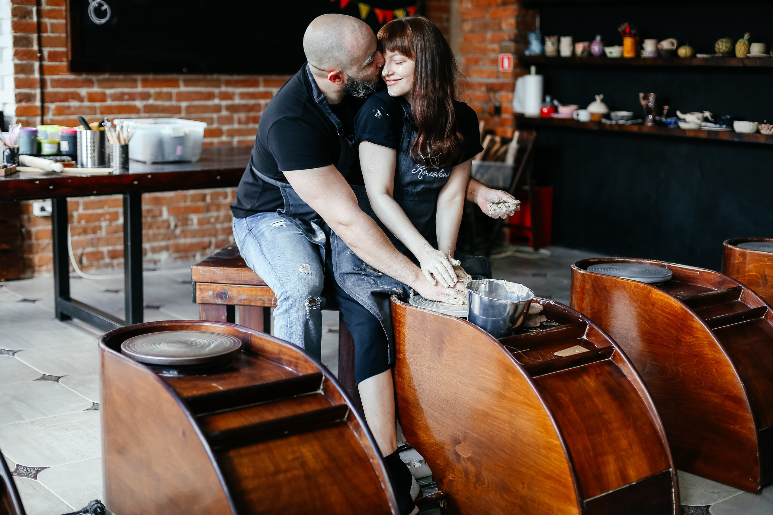 Фотосессия для Вероники и Эдуарда (гончарный круг). Свадебный, семейный, brand фотограф в Краснодаре Макарова Ксения