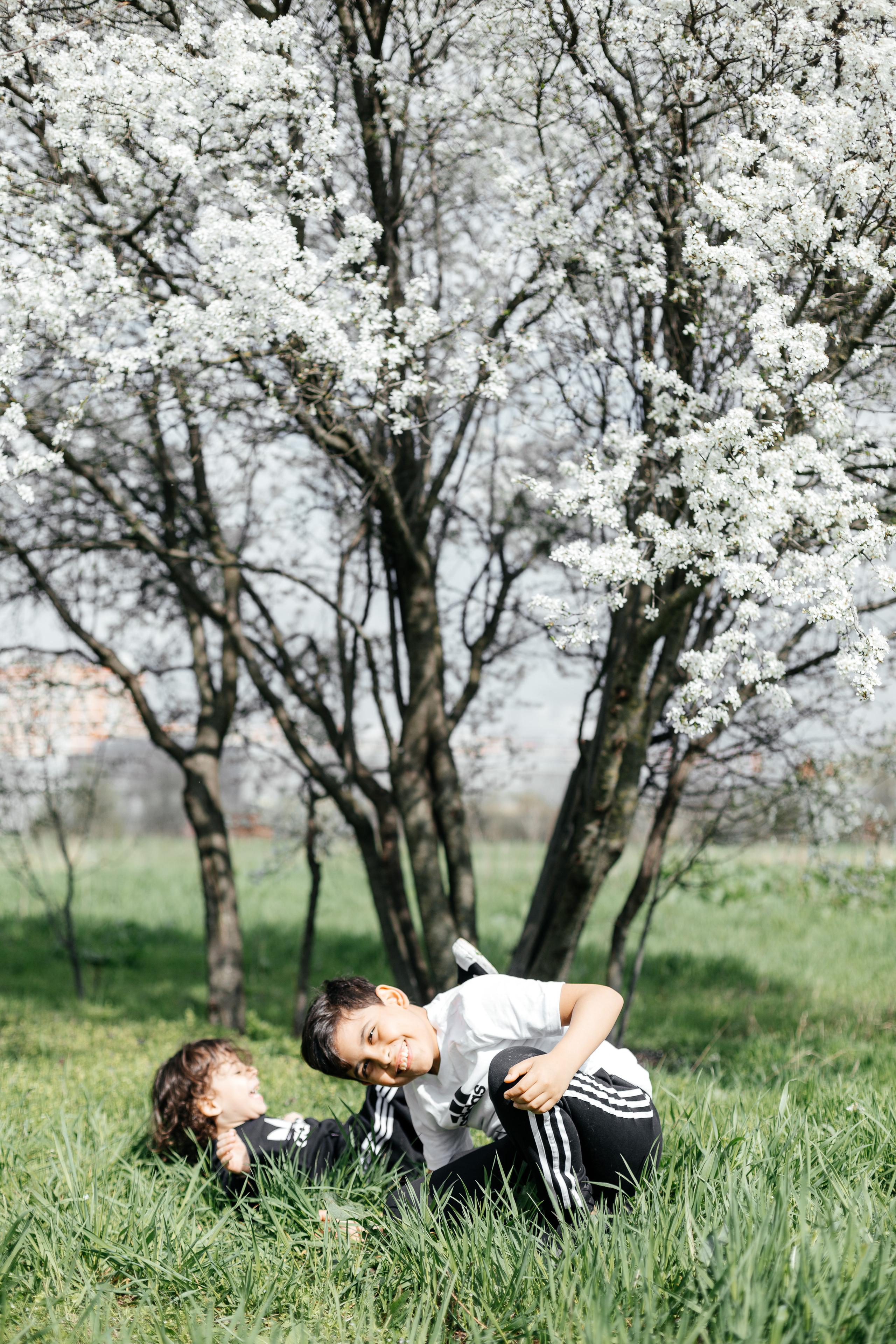 Семейная фотосессия в цветении. Свадебный, семейный, brand фотограф в Краснодаре Макарова Ксения