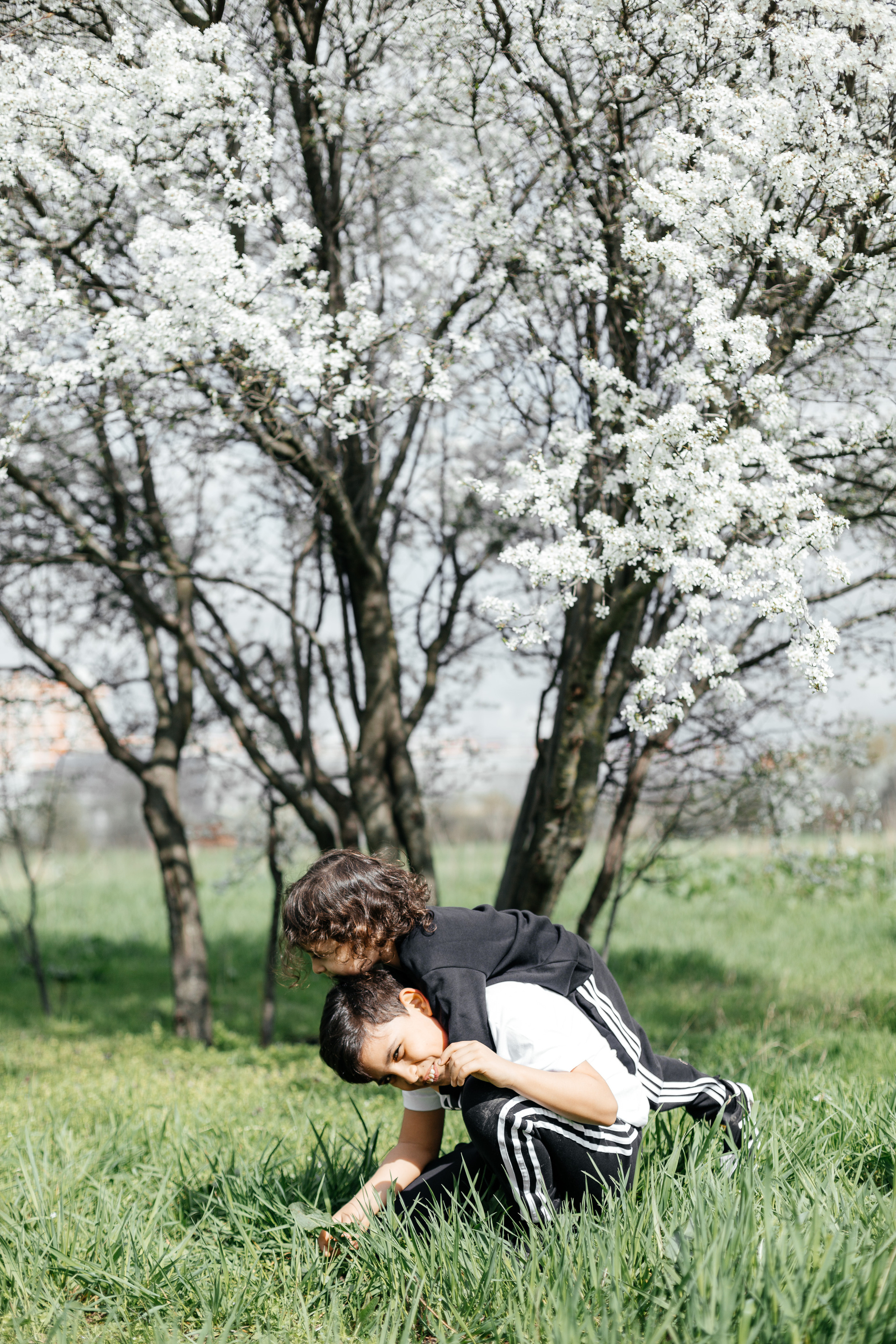 Семейная фотосессия в цветении. Свадебный, семейный, brand фотограф в Краснодаре Макарова Ксения