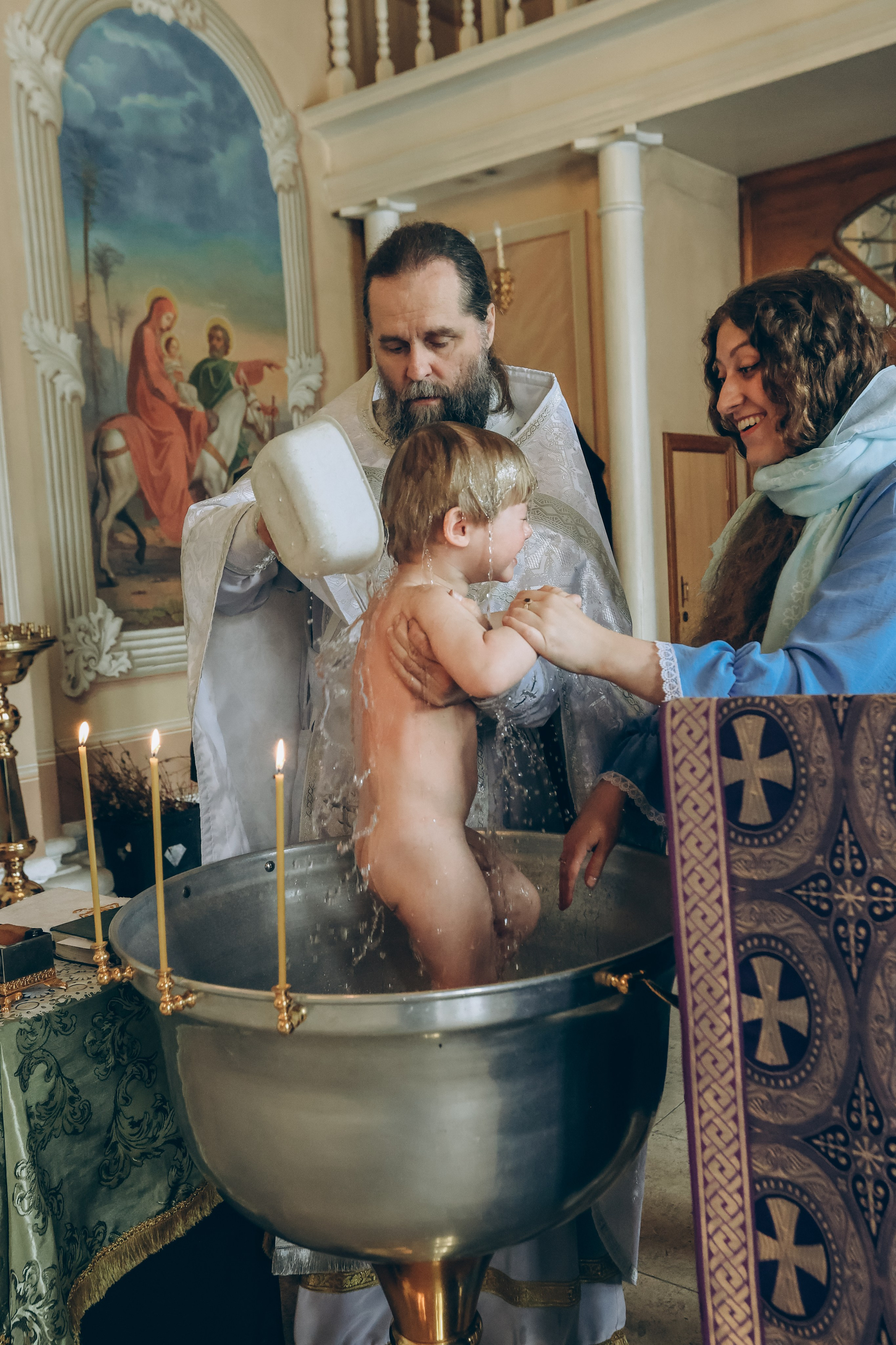 Крещение. Свадебный и семейный фотограф в Москве Анастасия. Помогу вам быть собой и создам теплые, живые фотографии. Семейный фотограф в Дмитрове