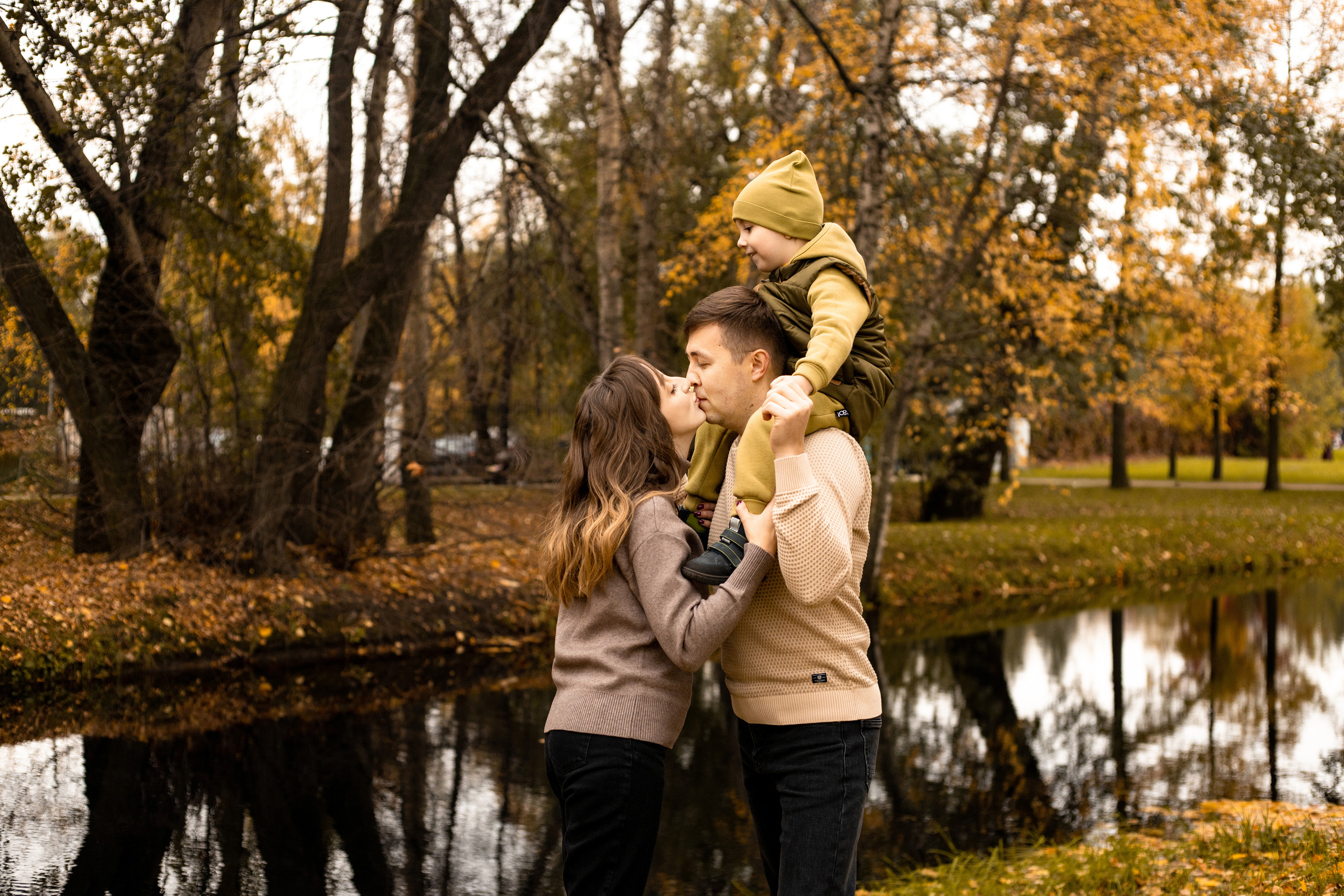 Семейная фотосессия в парке Кусково. Фотограф в Железнодорожном и Балашихе