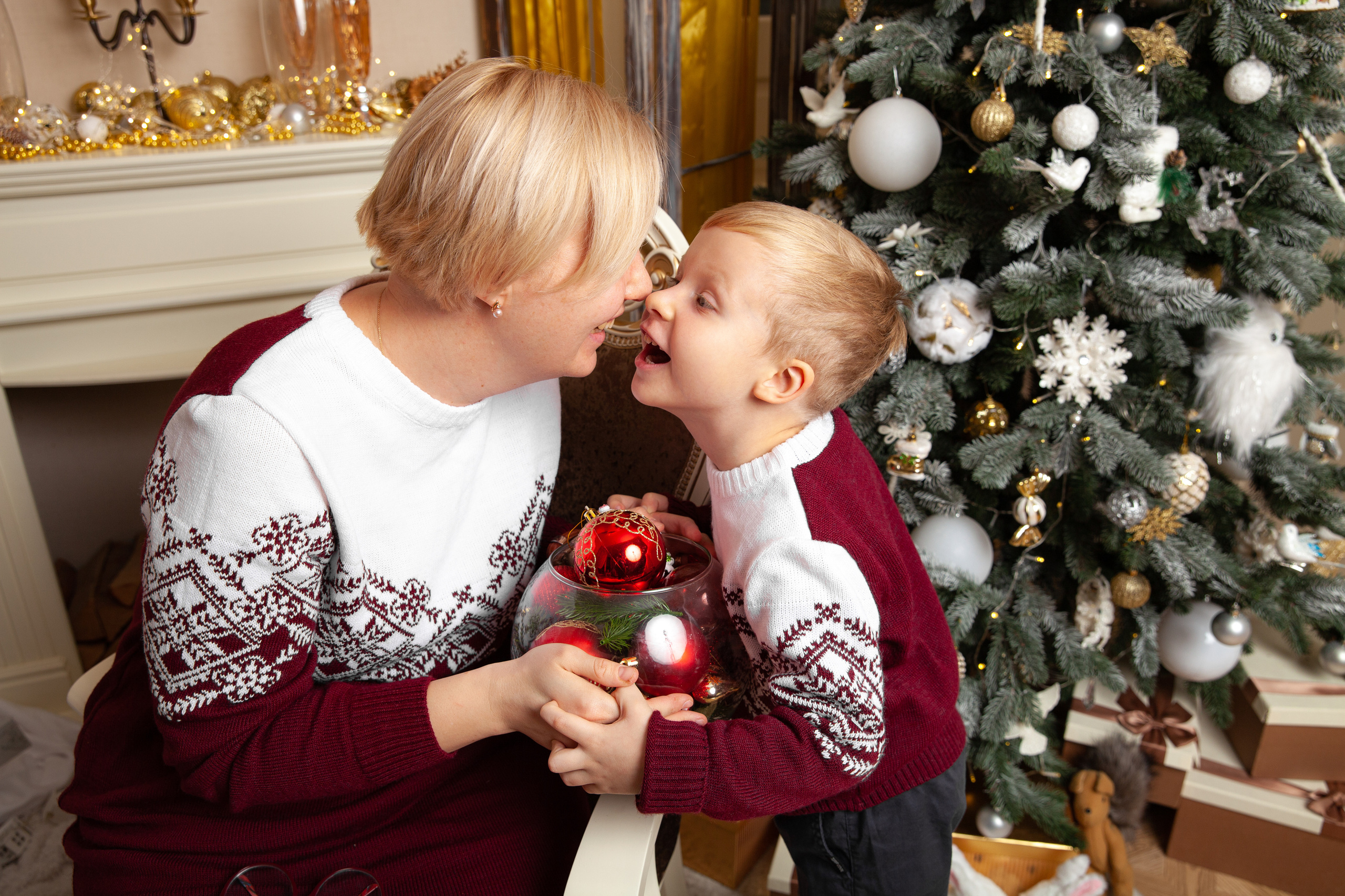Новогодняя фотосессия для Анастасии. Фотограф в Железнодорожном и Балашихе