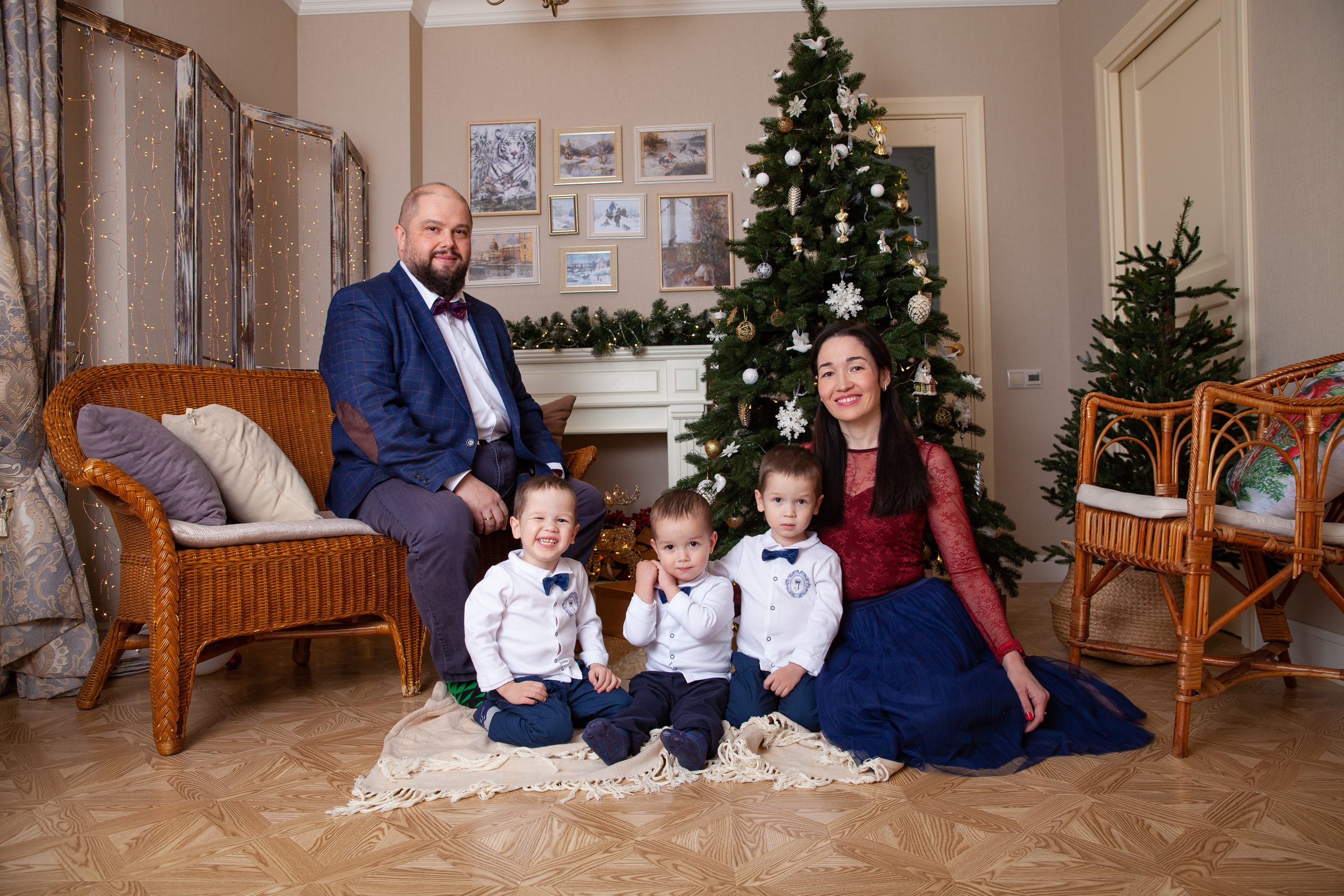 классическая семейная фотосессия