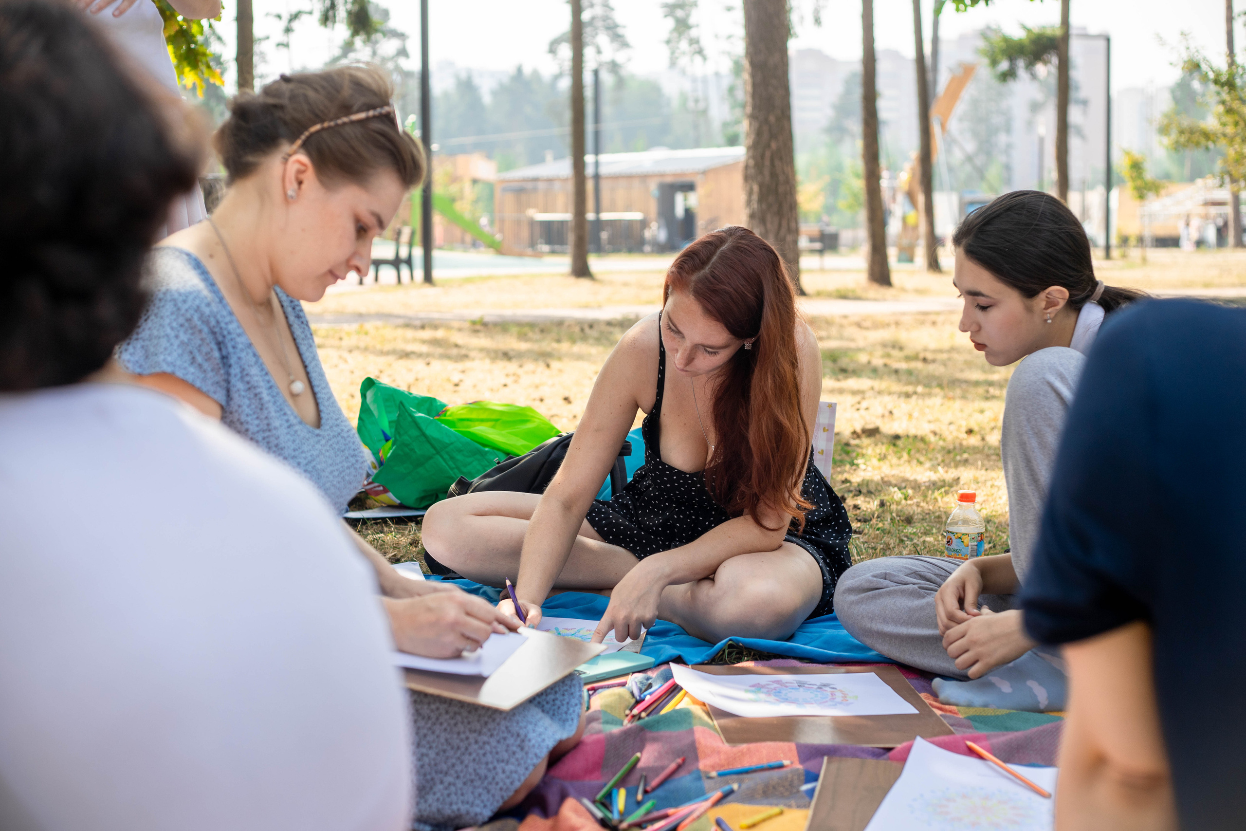 Мандалотерапия в Пестовском парке. Фотограф в Железнодорожном и Балашихе