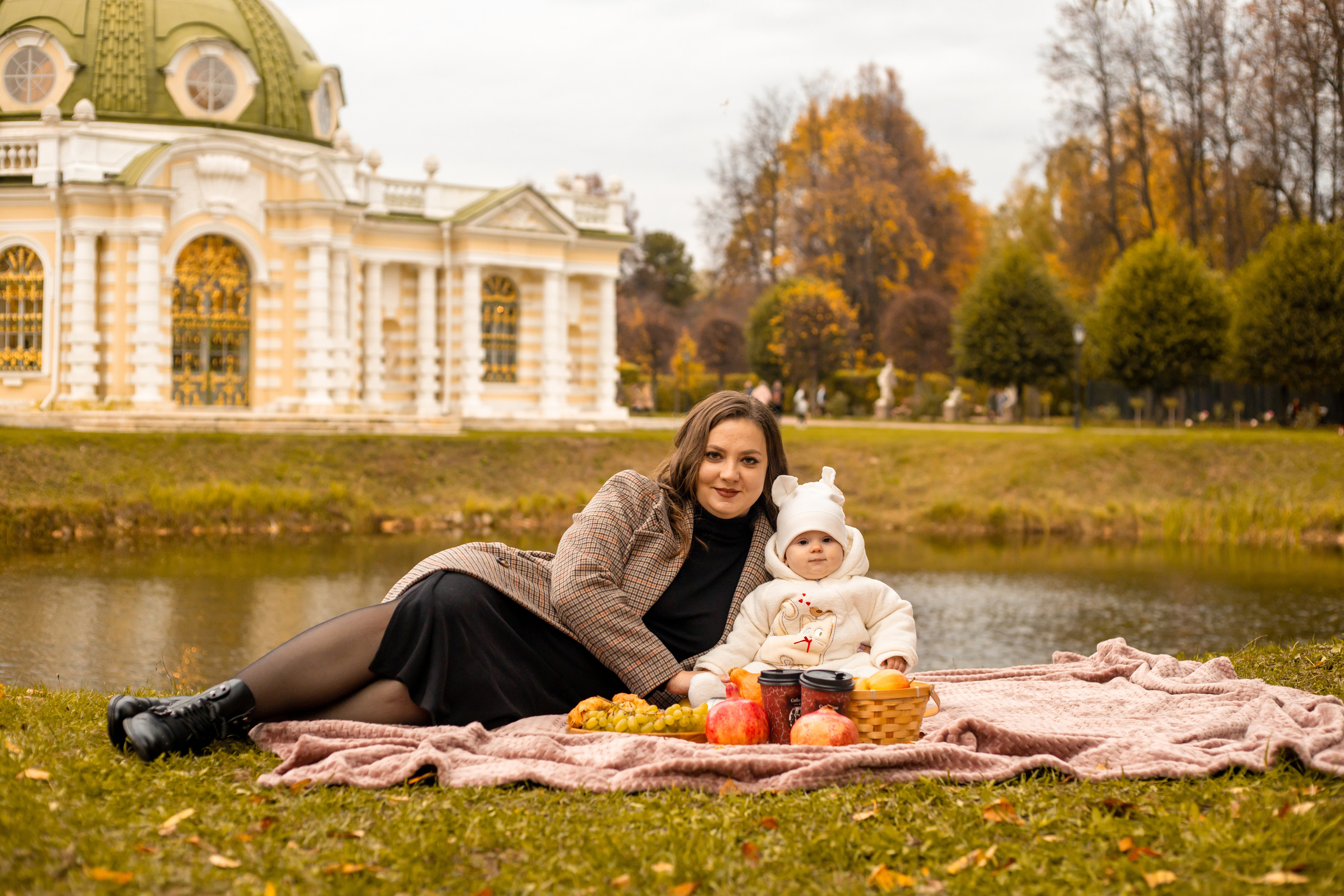 Фотопрогулка в парке для Марины, Василия и Варечки. Фотограф в Железнодорожном и Балашихе