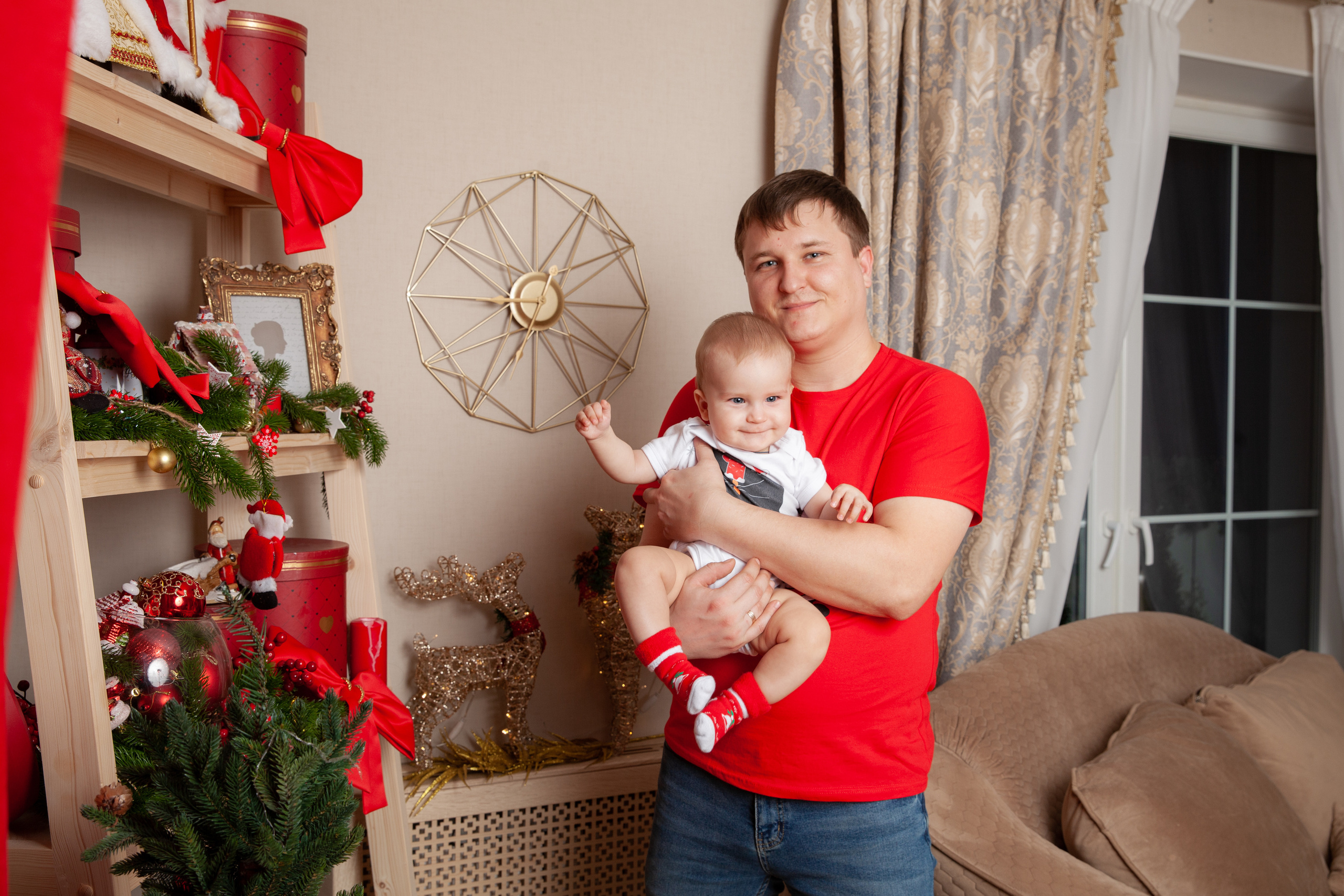 Новогодняя семейная фотосессия для Алины. Фотограф в Железнодорожном и Балашихе