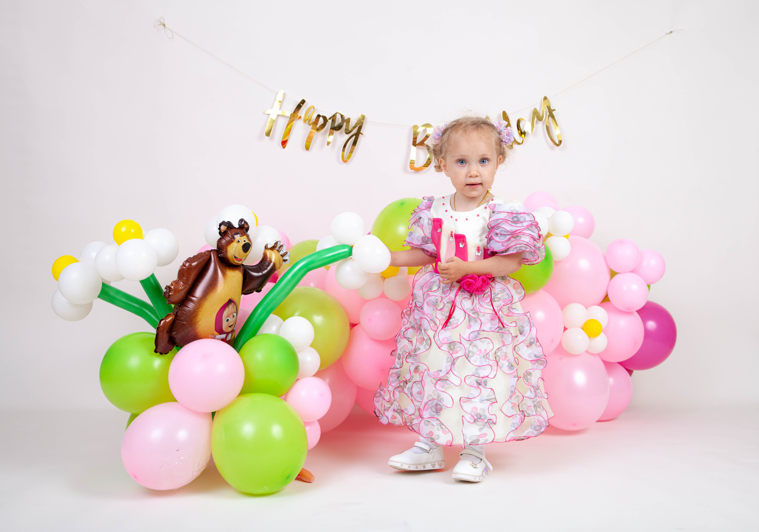 Фотосессия на день рождения Машеньки. Фотограф в Железнодорожном и Балашихе