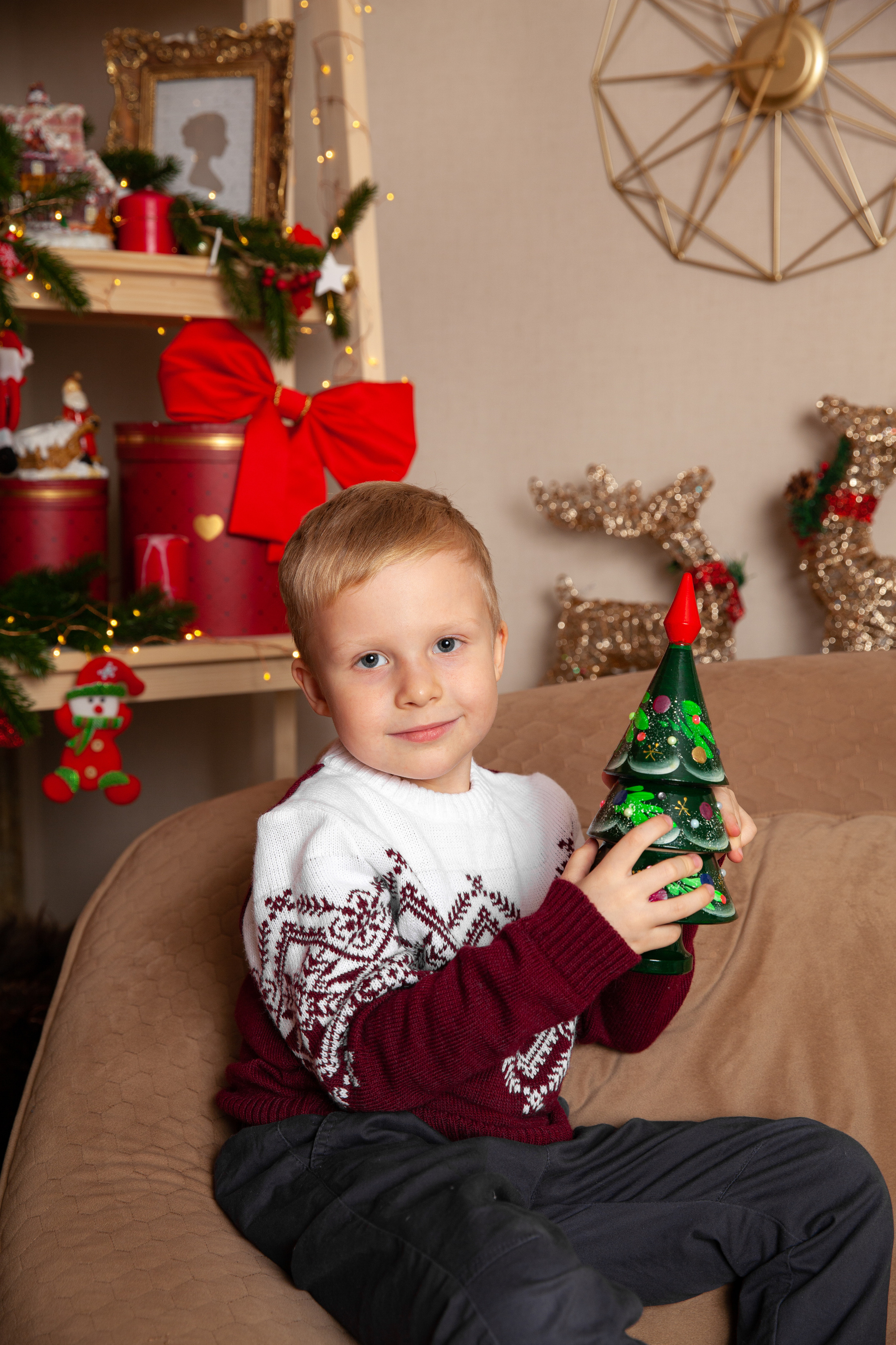 Новогодняя фотосессия для Анастасии. Фотограф в Железнодорожном и Балашихе