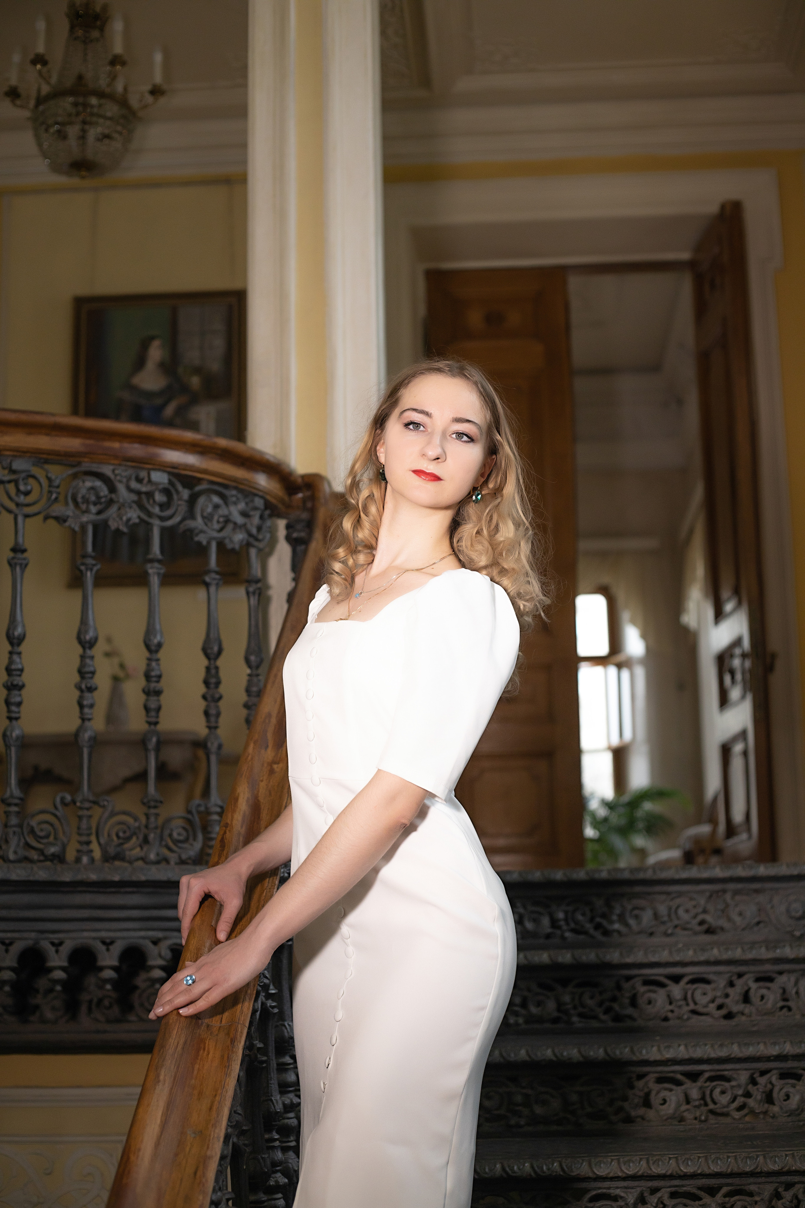 Портретная съемка в библиотеке. Фотограф в Железнодорожном и Балашихе