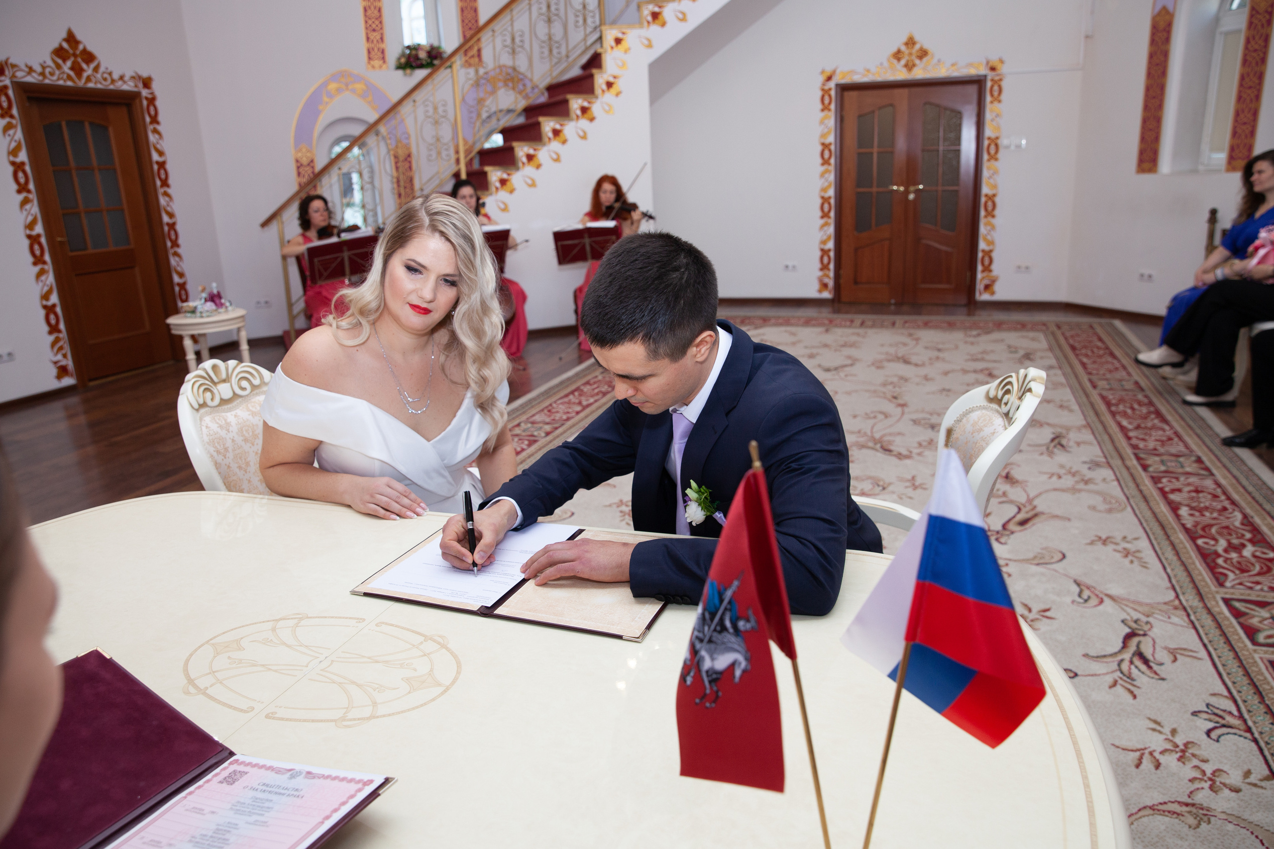 Первые фотографии свадьбы Анны и Игоря. Фотограф в Железнодорожном и Балашихе