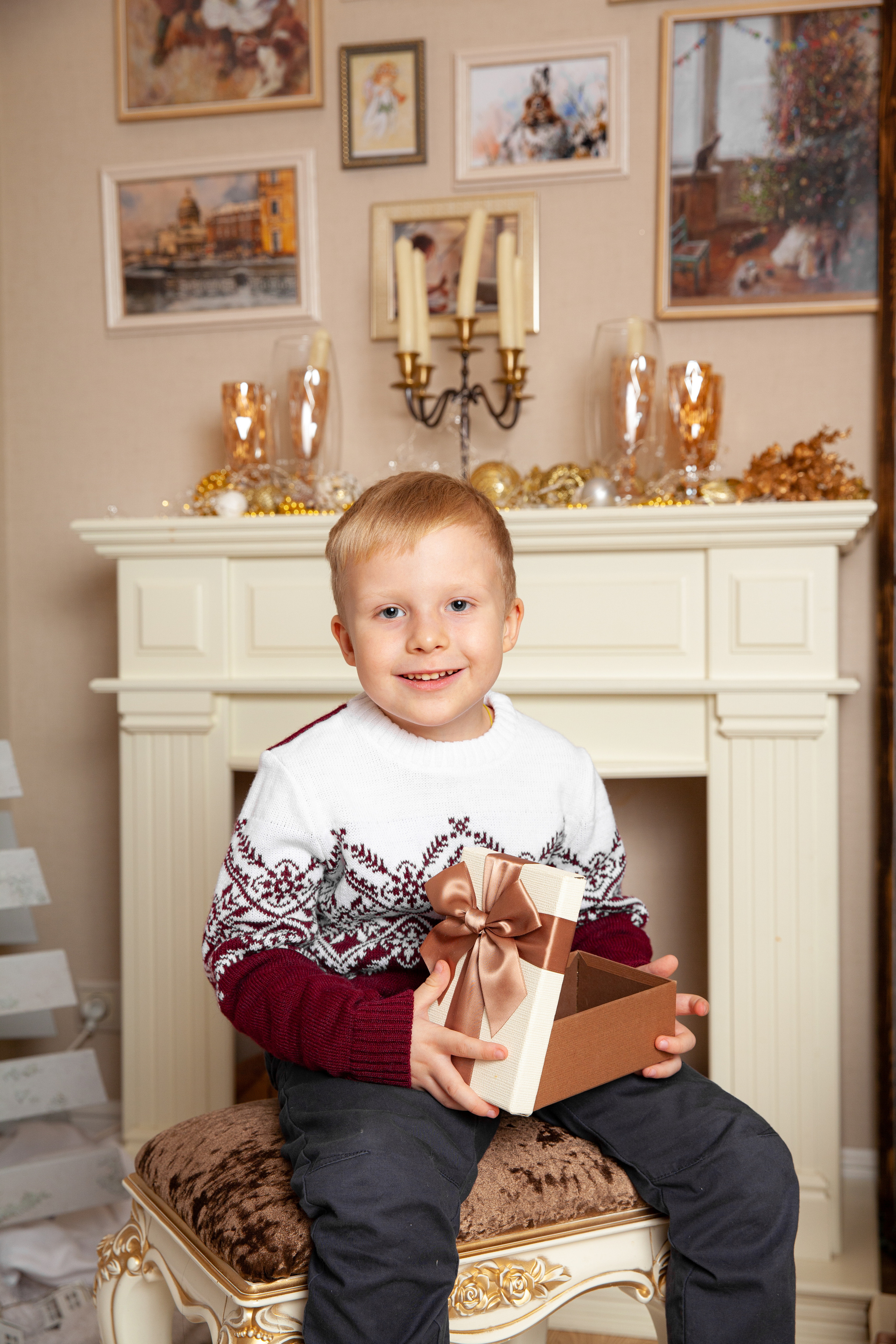 Новогодняя фотосессия для Анастасии. Фотограф в Железнодорожном и Балашихе