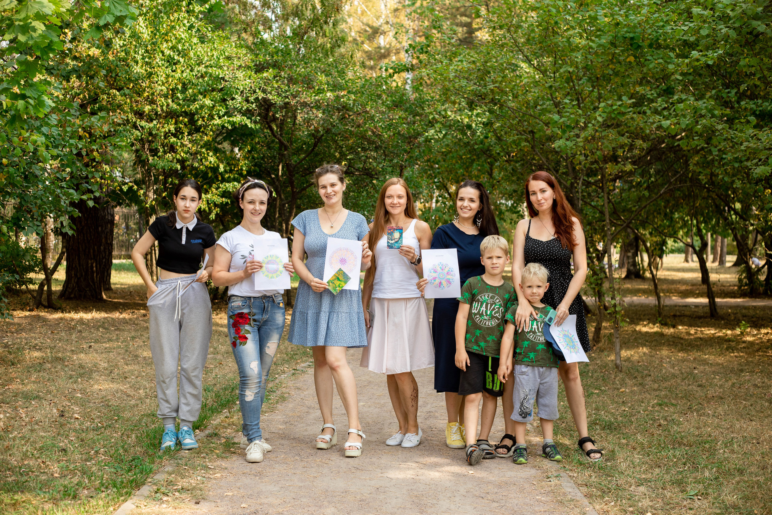 Мандалотерапия в Пестовском парке. Фотограф в Железнодорожном и Балашихе