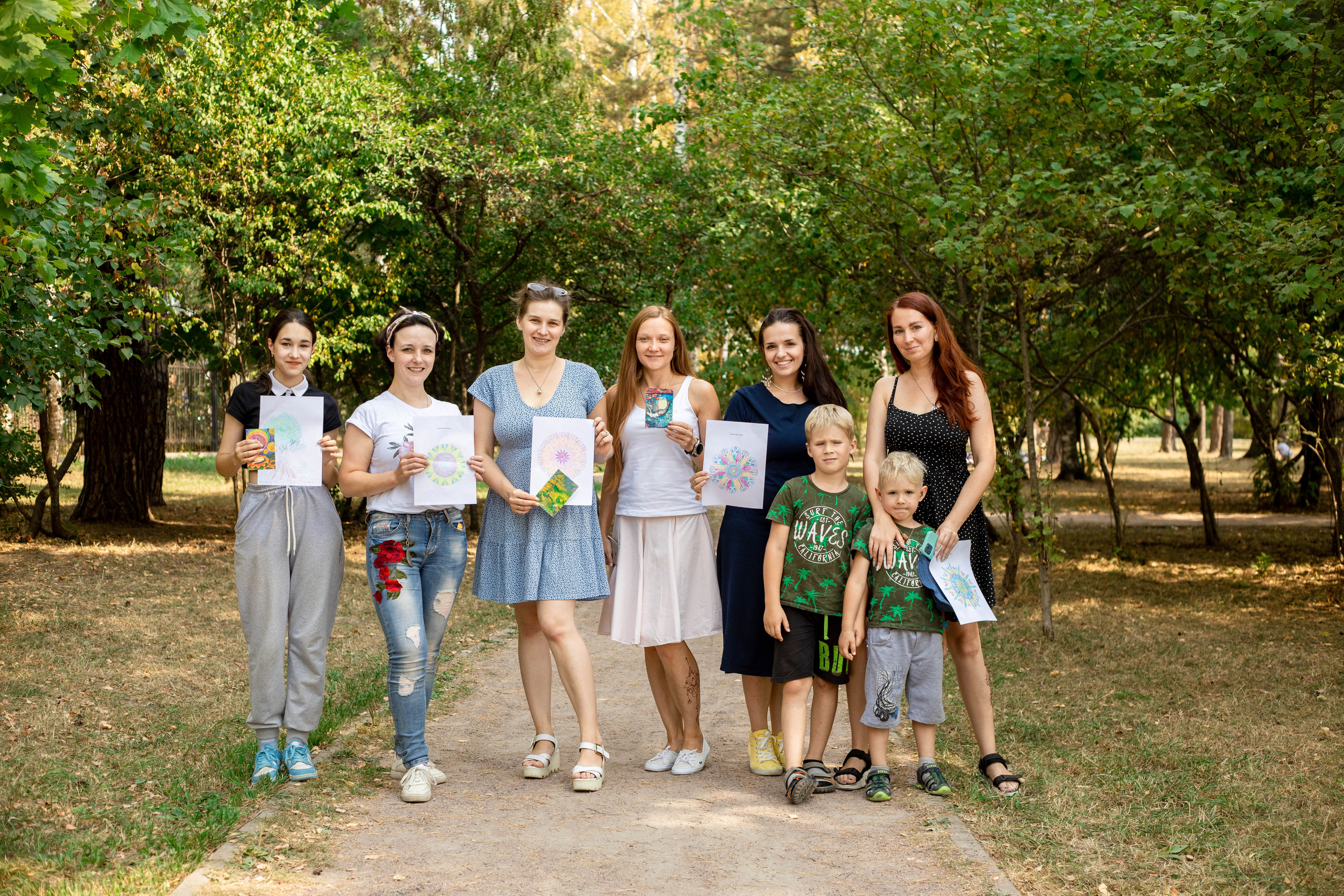 Мандалотерапия в Пестовском парке. Фотограф в Железнодорожном и Балашихе