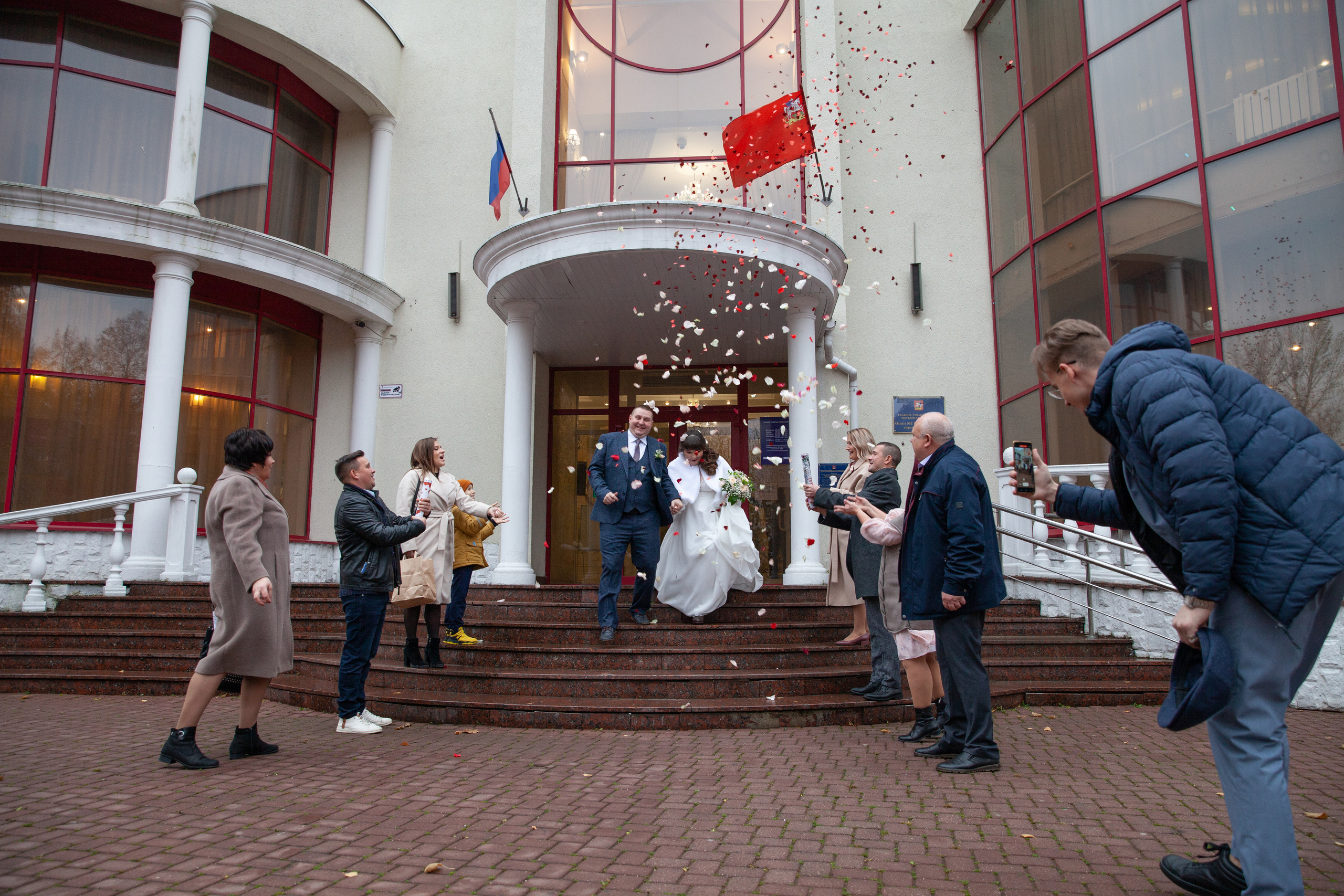 Первые фотографии свадьбы Анастасии и Сергея. Фотограф в Железнодорожном и Балашихе