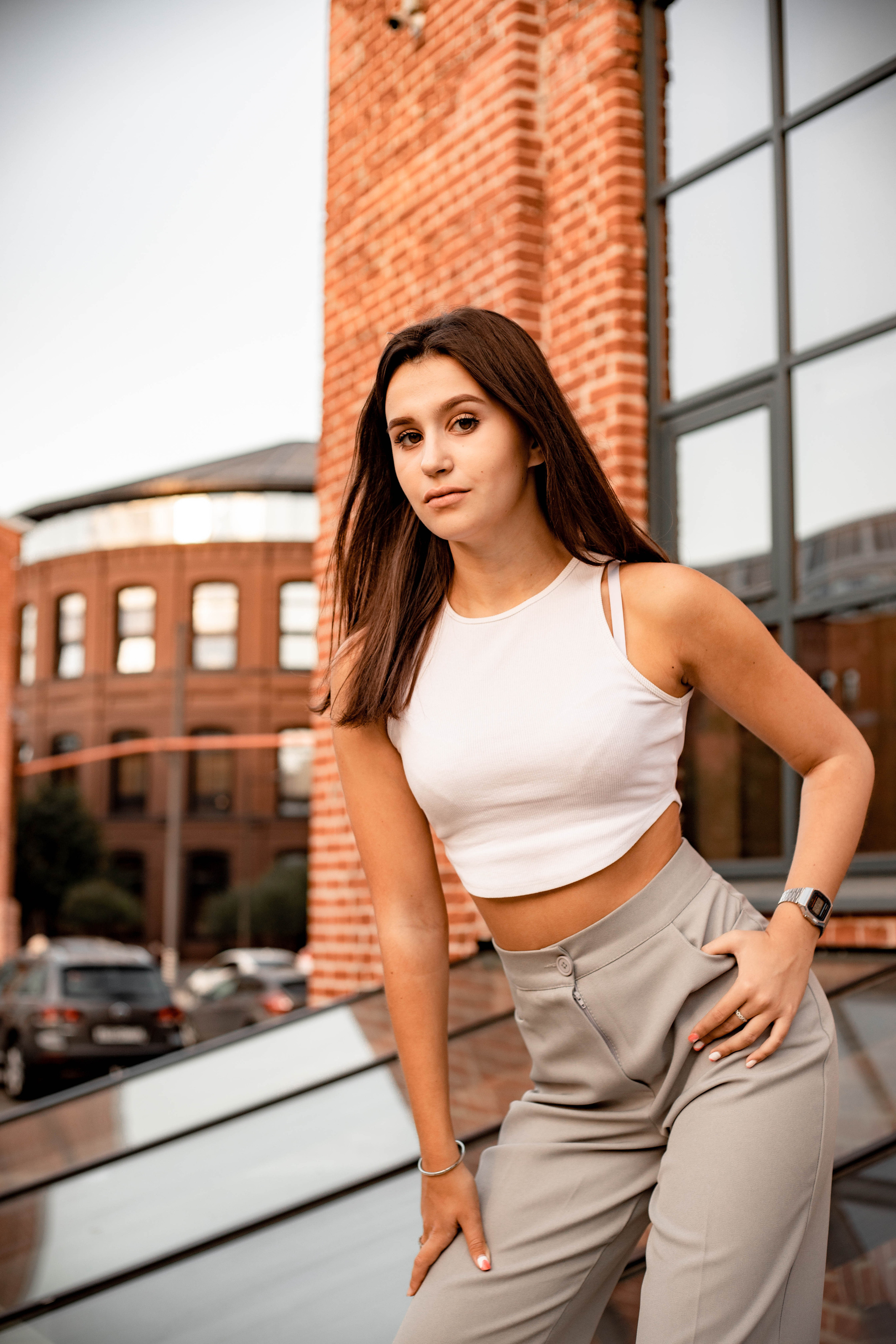 Женская фотосессия на заводе Арма. Фотограф в Железнодорожном и Балашихе