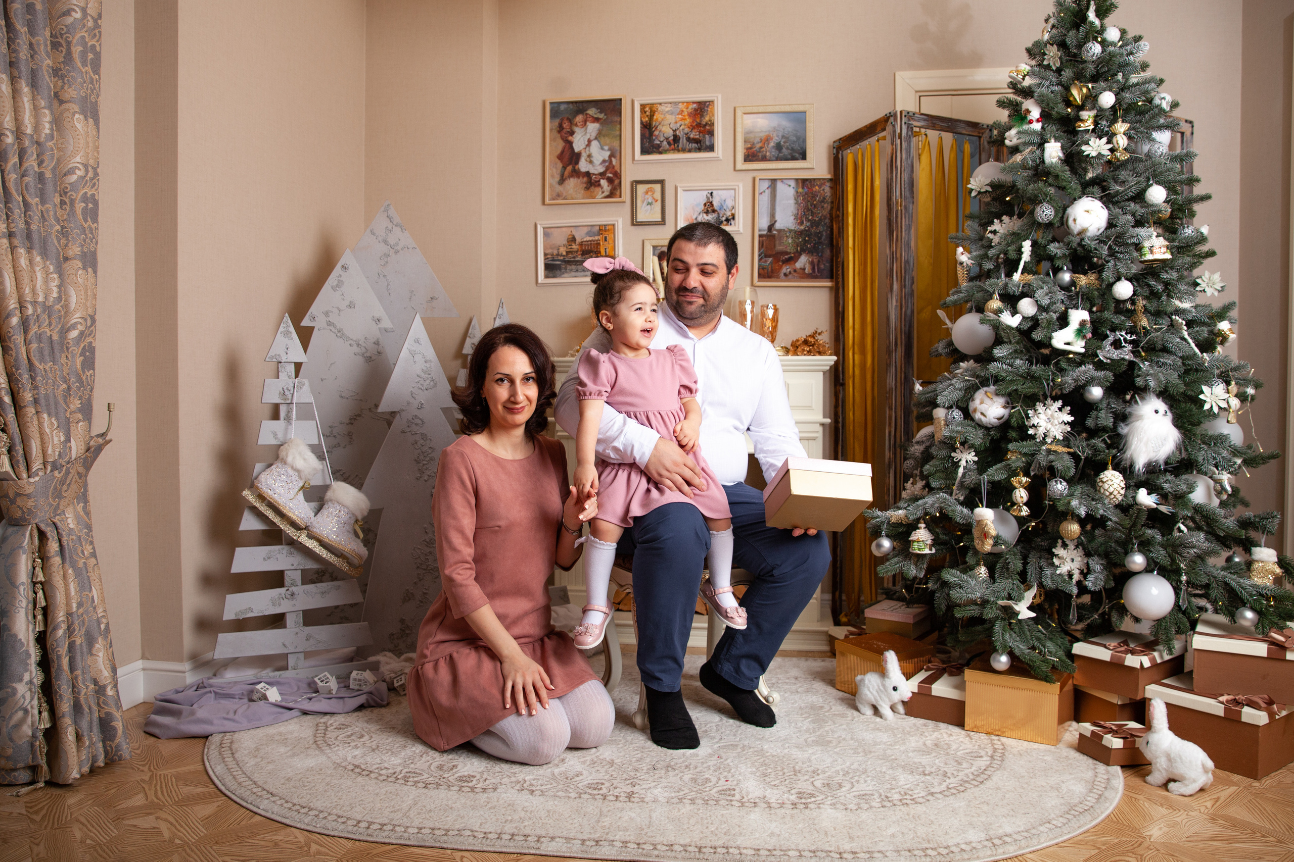 Новогодняя фотосессия для Гаяне. Фотограф в Железнодорожном и Балашихе