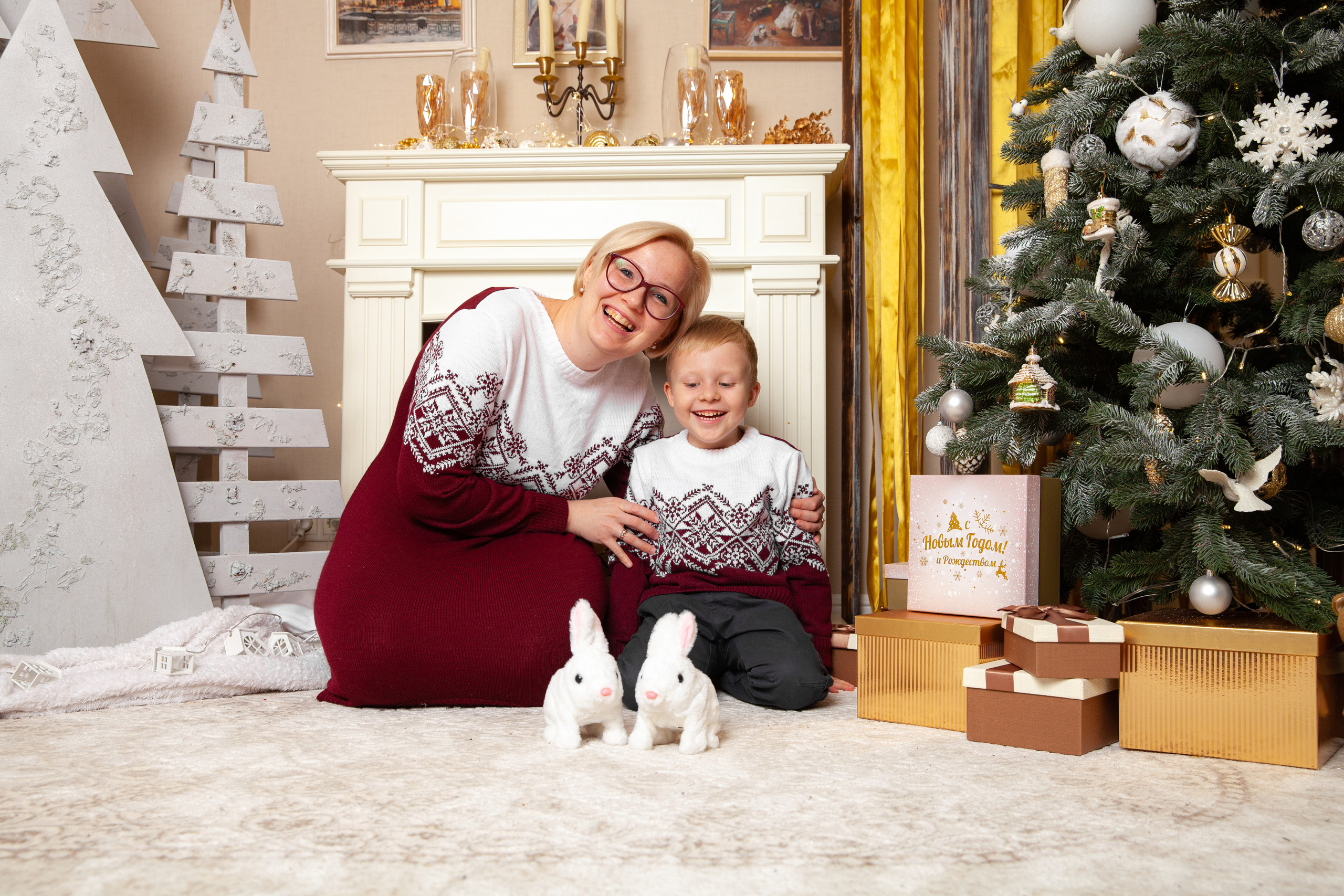 Новогодняя фотосессия для Анастасии. Фотограф в Железнодорожном и Балашихе