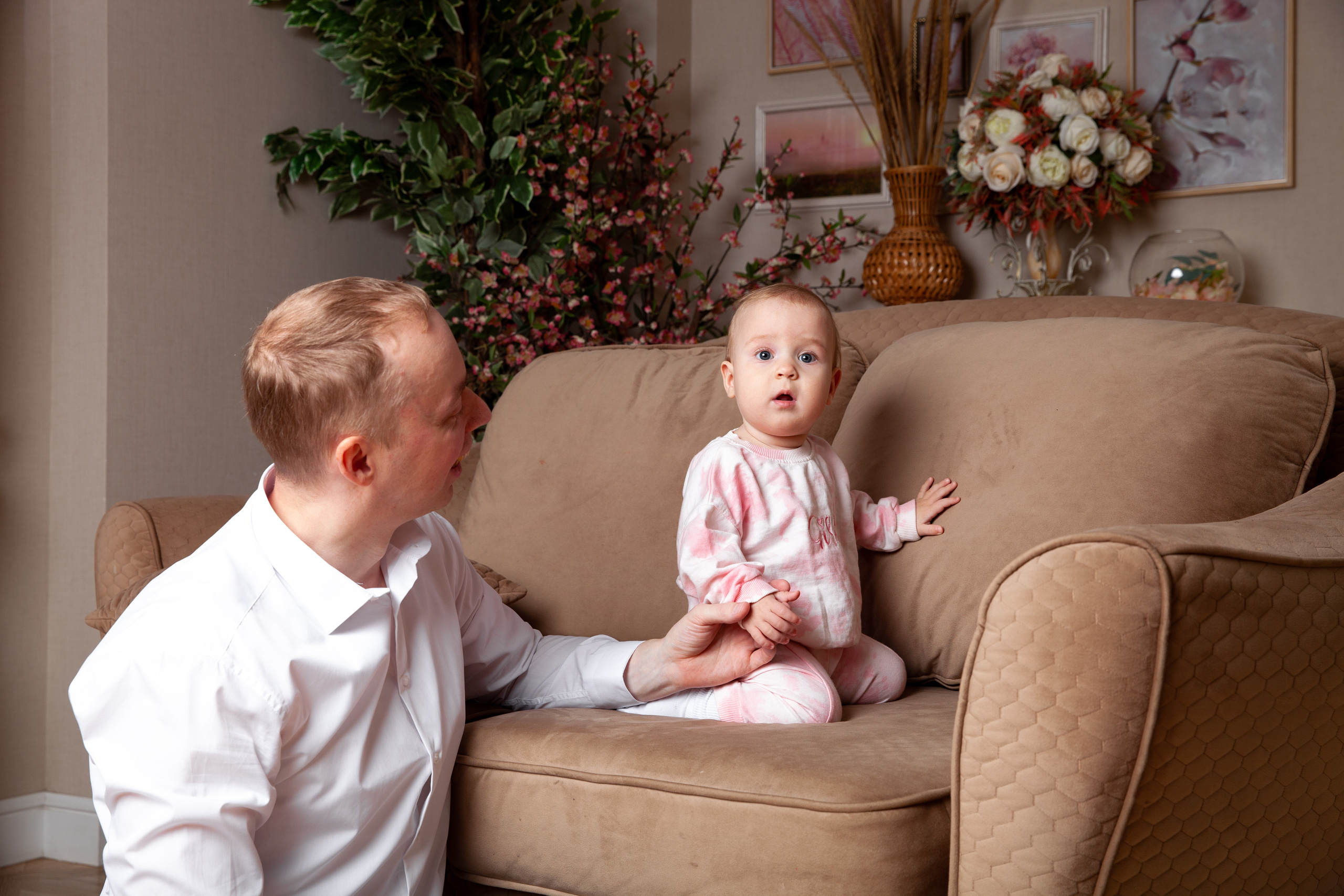Семейная фотосессия с маленькой Лизой. Фотограф в Железнодорожном и Балашихе