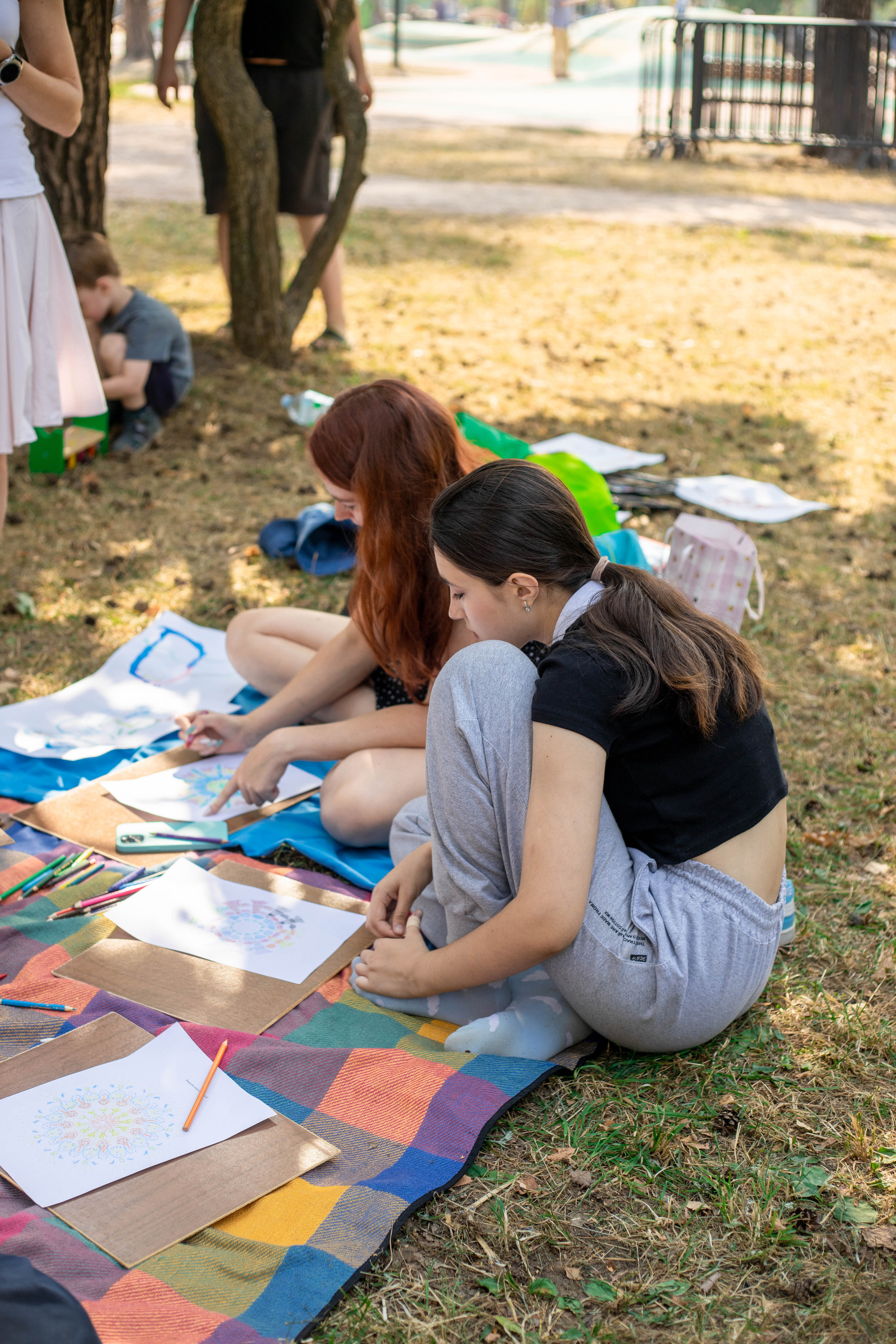 Мандалотерапия в Пестовском парке. Фотограф в Железнодорожном и Балашихе
