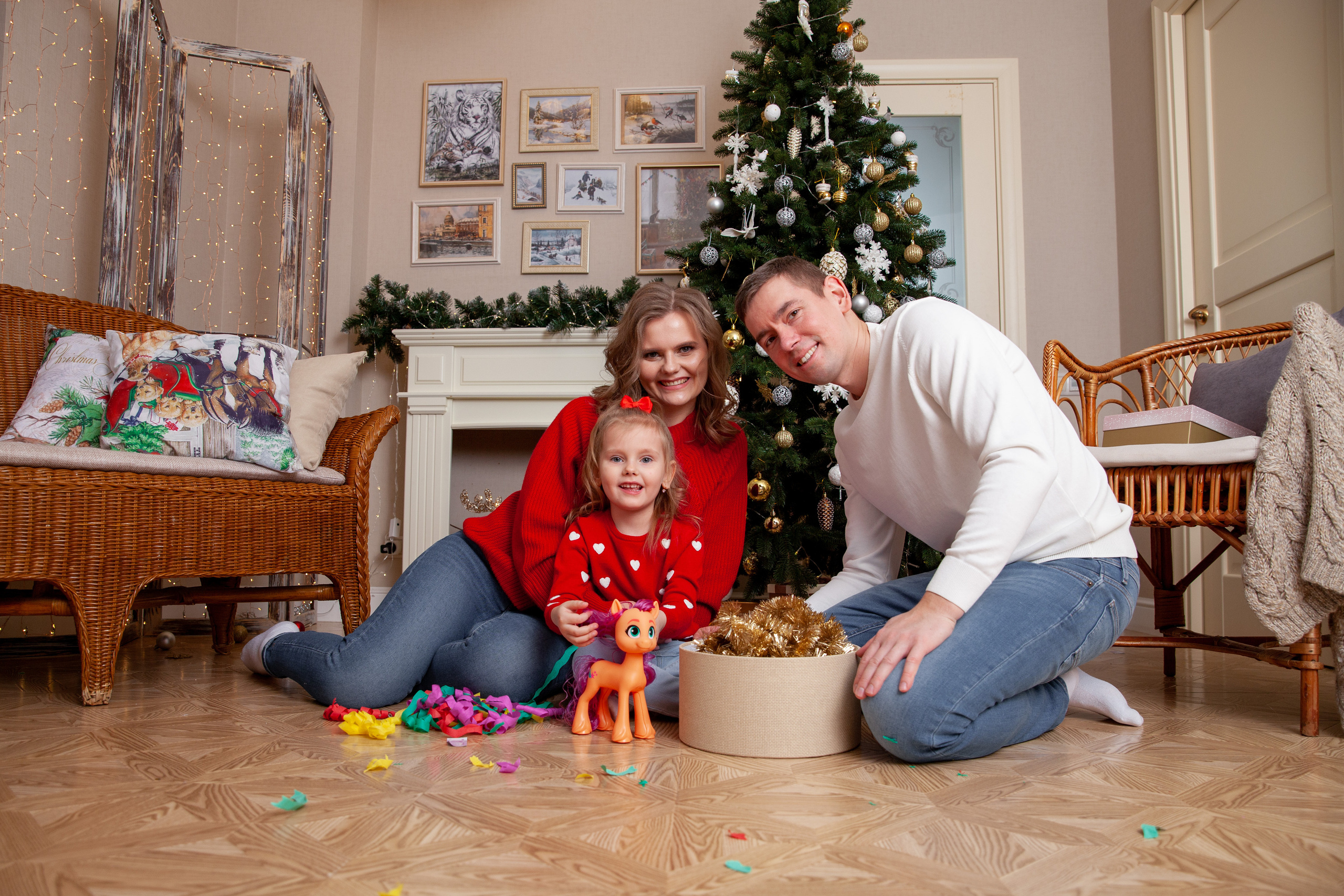 подарок на новый год фотосессия