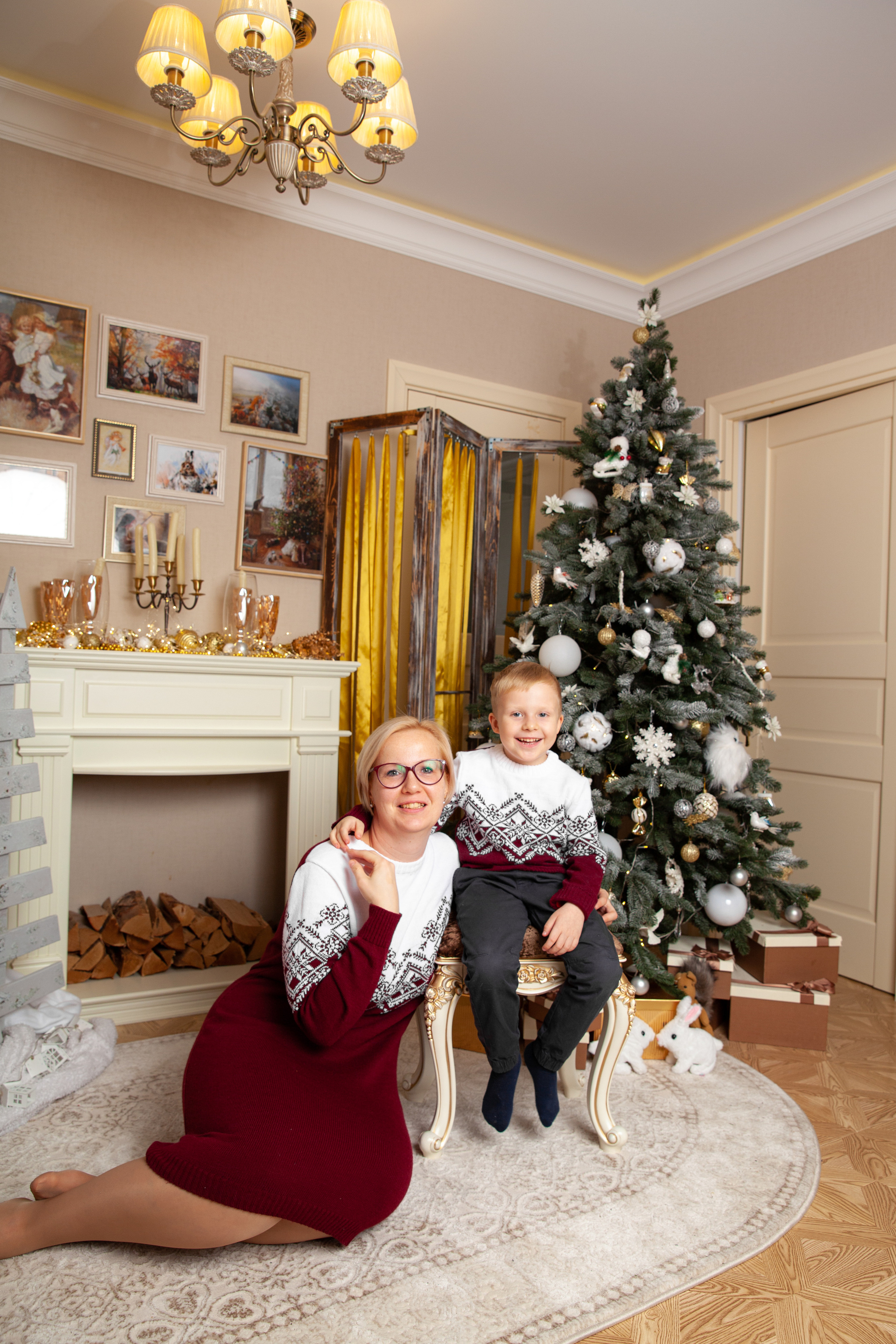 Новогодняя фотосессия для Анастасии. Фотограф в Железнодорожном и Балашихе