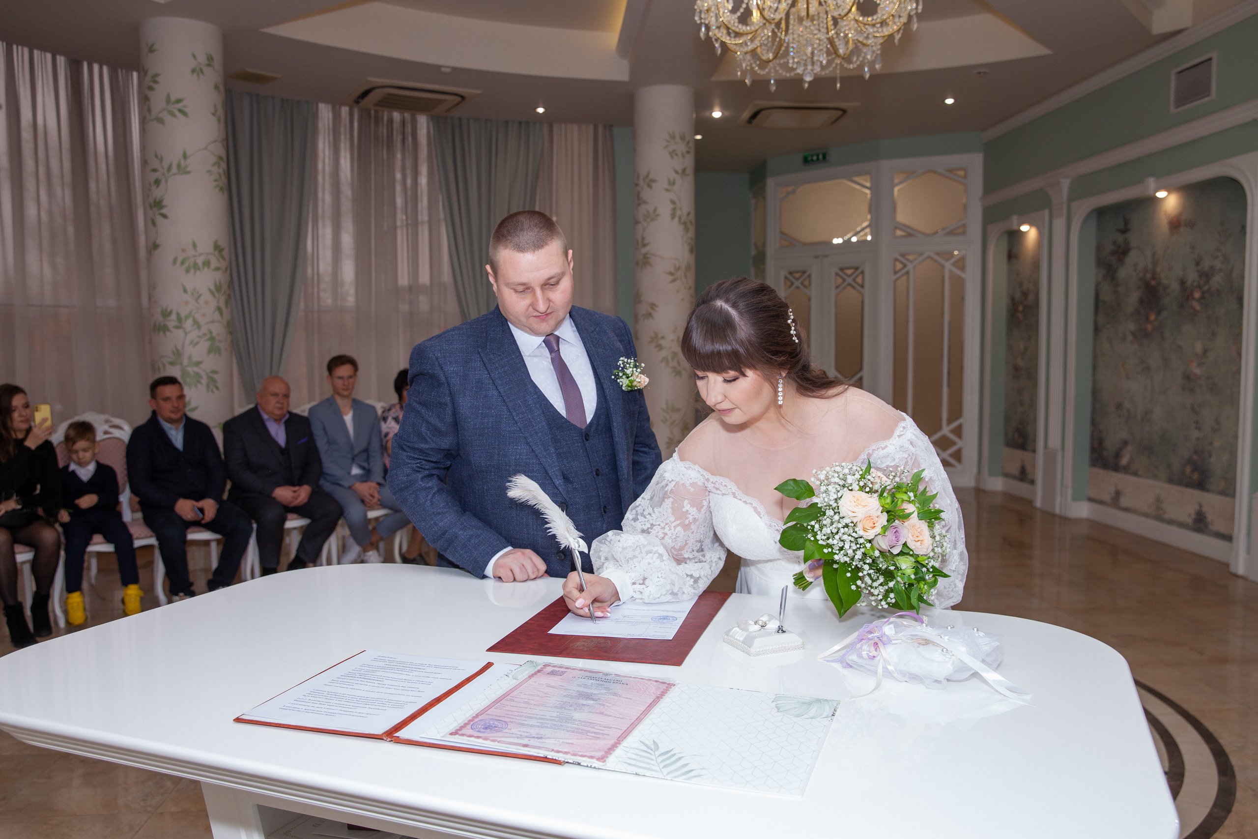 Первые фотографии свадьбы Анастасии и Сергея. Фотограф в Железнодорожном и Балашихе