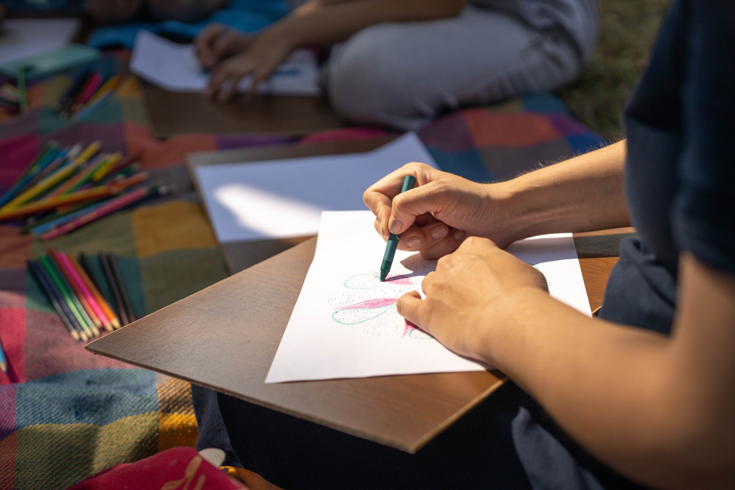 Мандалотерапия в Пестовском парке. Фотограф в Железнодорожном и Балашихе