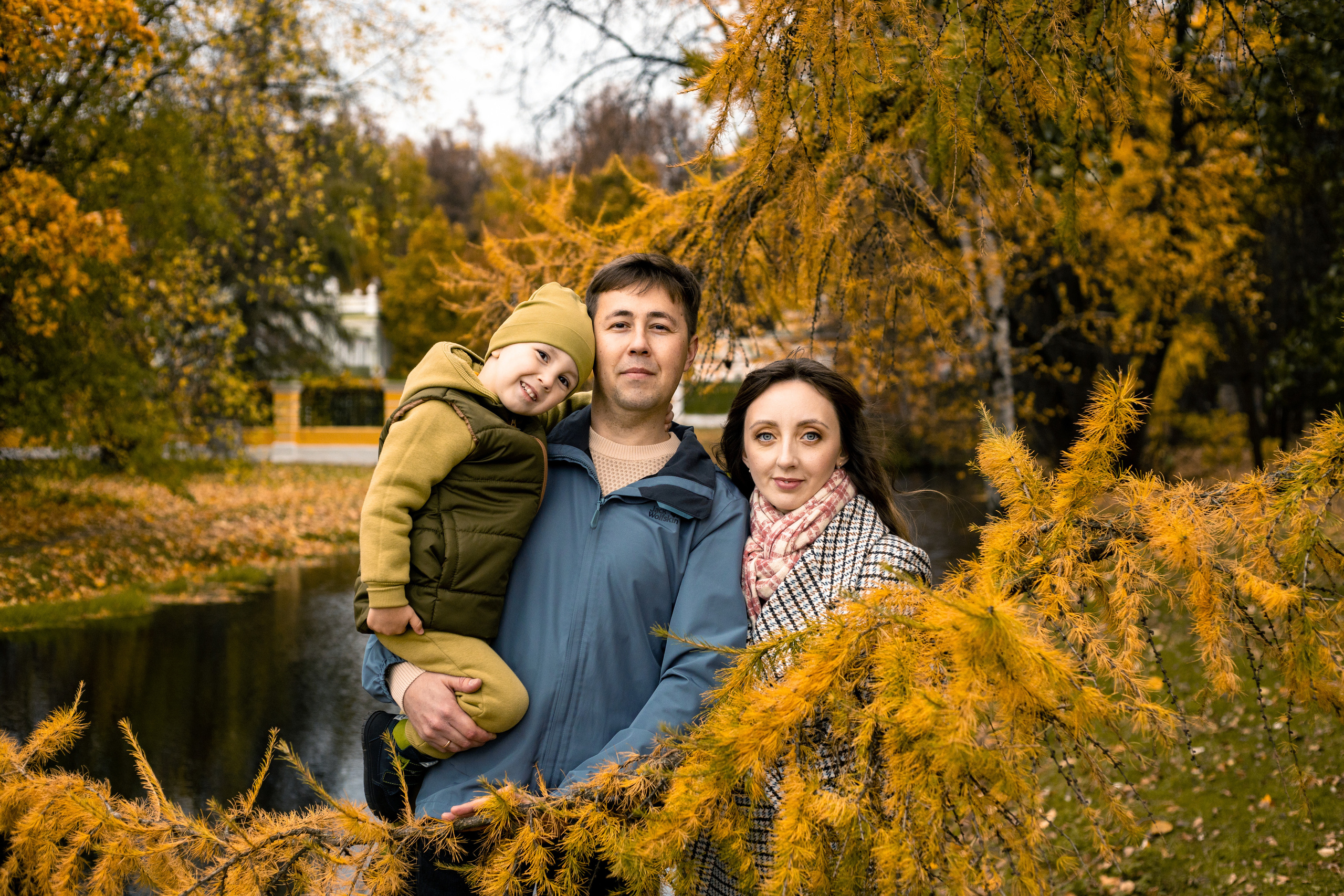 Семейная фотосессия в парке Кусково. Фотограф в Железнодорожном и Балашихе