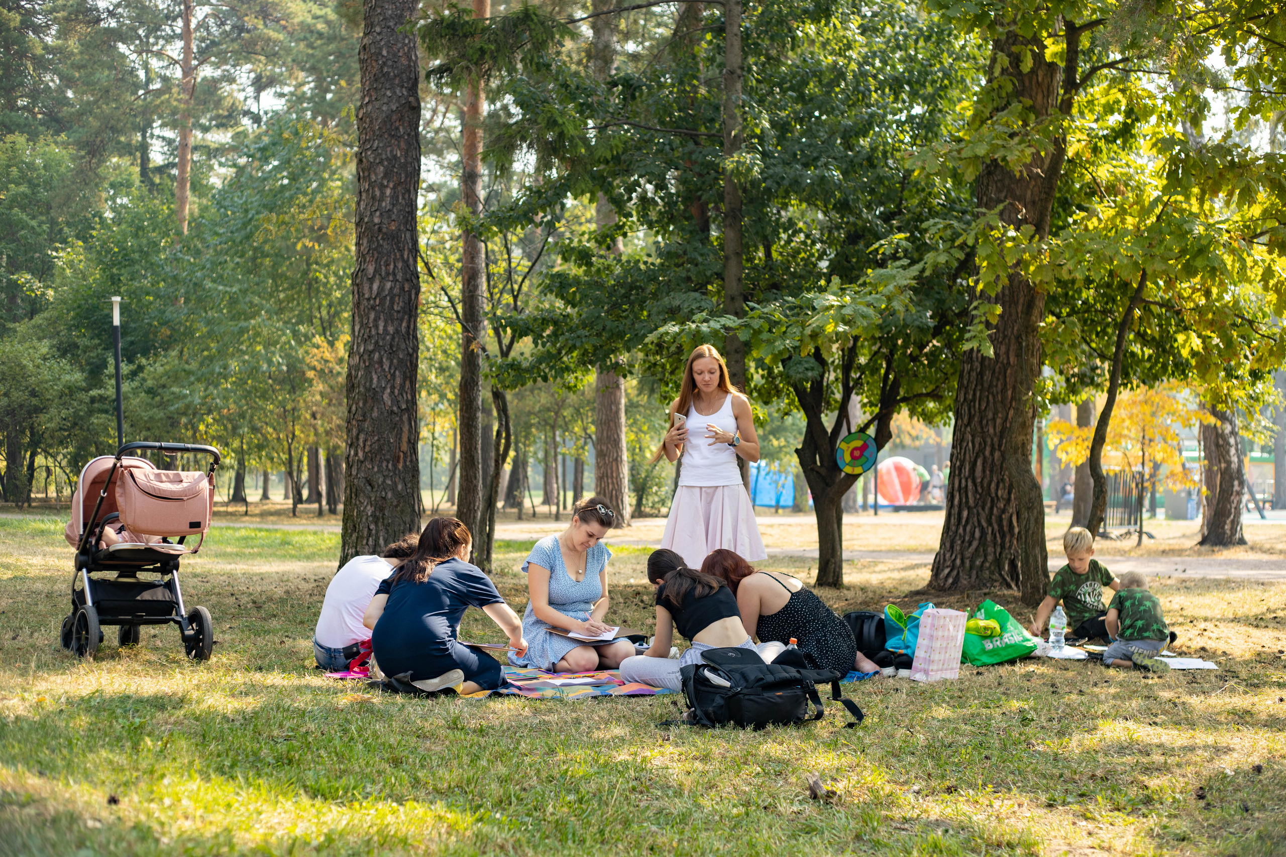 Мандалотерапия в Пестовском парке. Фотограф в Железнодорожном и Балашихе