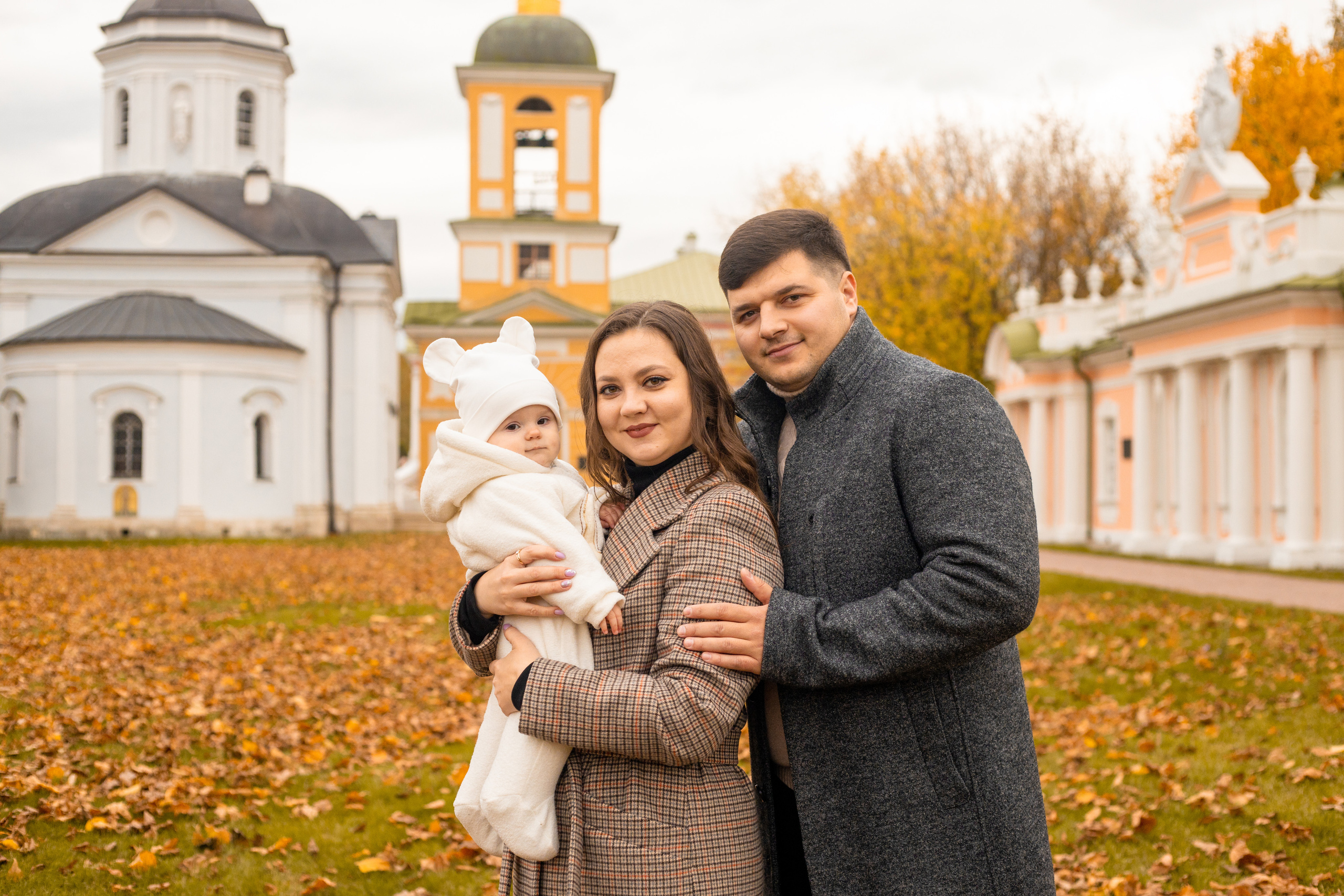 Фотопрогулка в парке для Марины, Василия и Варечки. Фотограф в Железнодорожном и Балашихе
