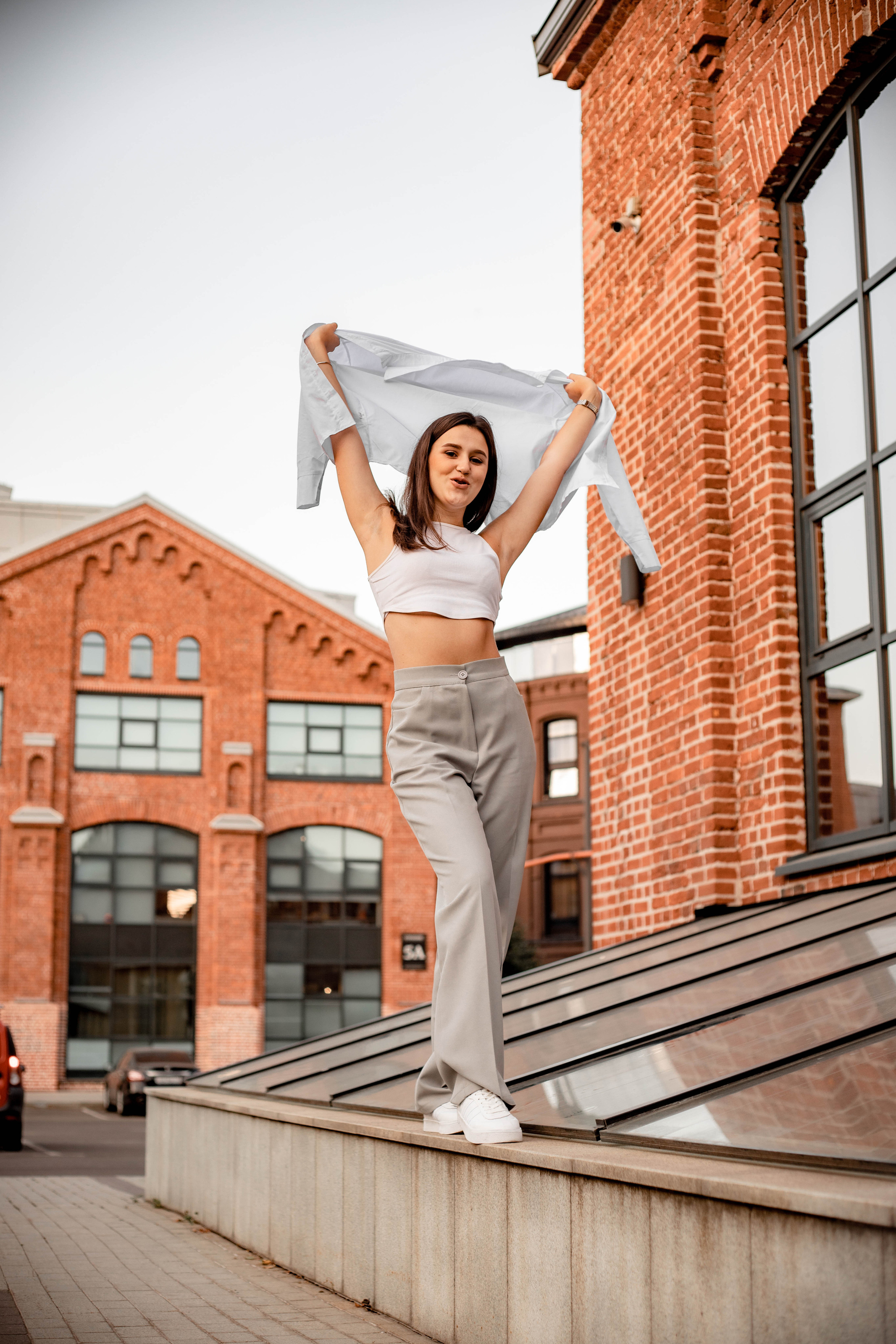 Женская фотосессия на заводе Арма. Фотограф в Железнодорожном и Балашихе