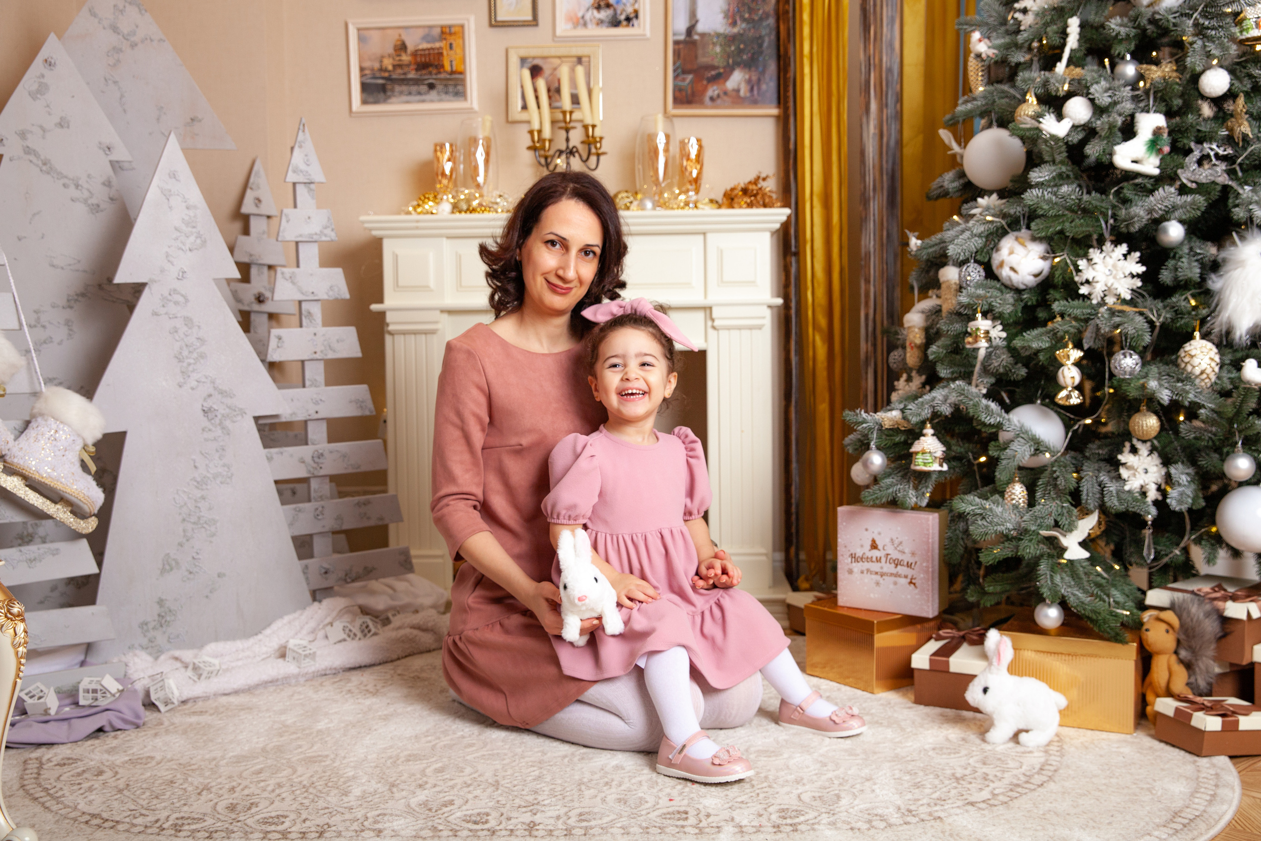 Новогодняя фотосессия для Гаяне. Фотограф в Железнодорожном и Балашихе
