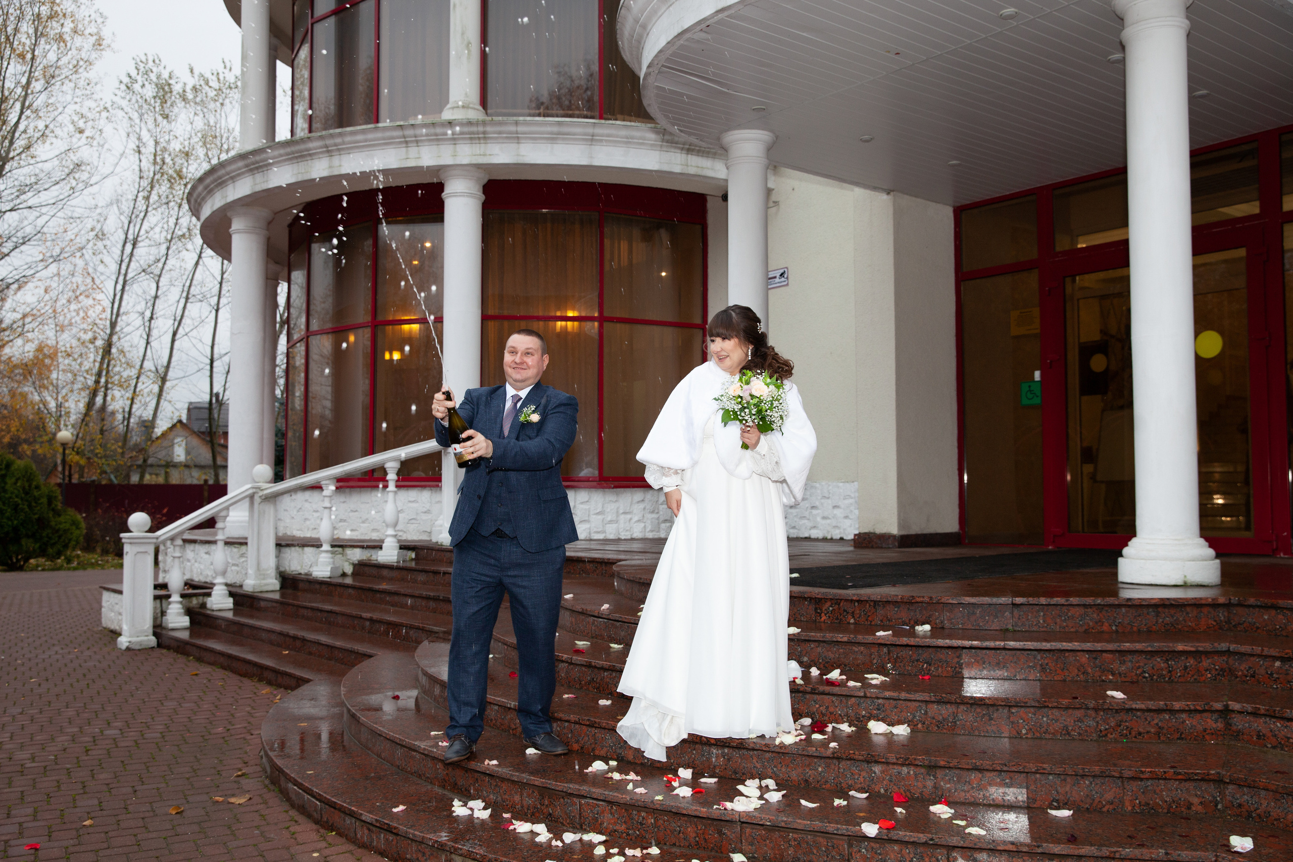 Первые фотографии свадьбы Анастасии и Сергея. Фотограф в Железнодорожном и Балашихе