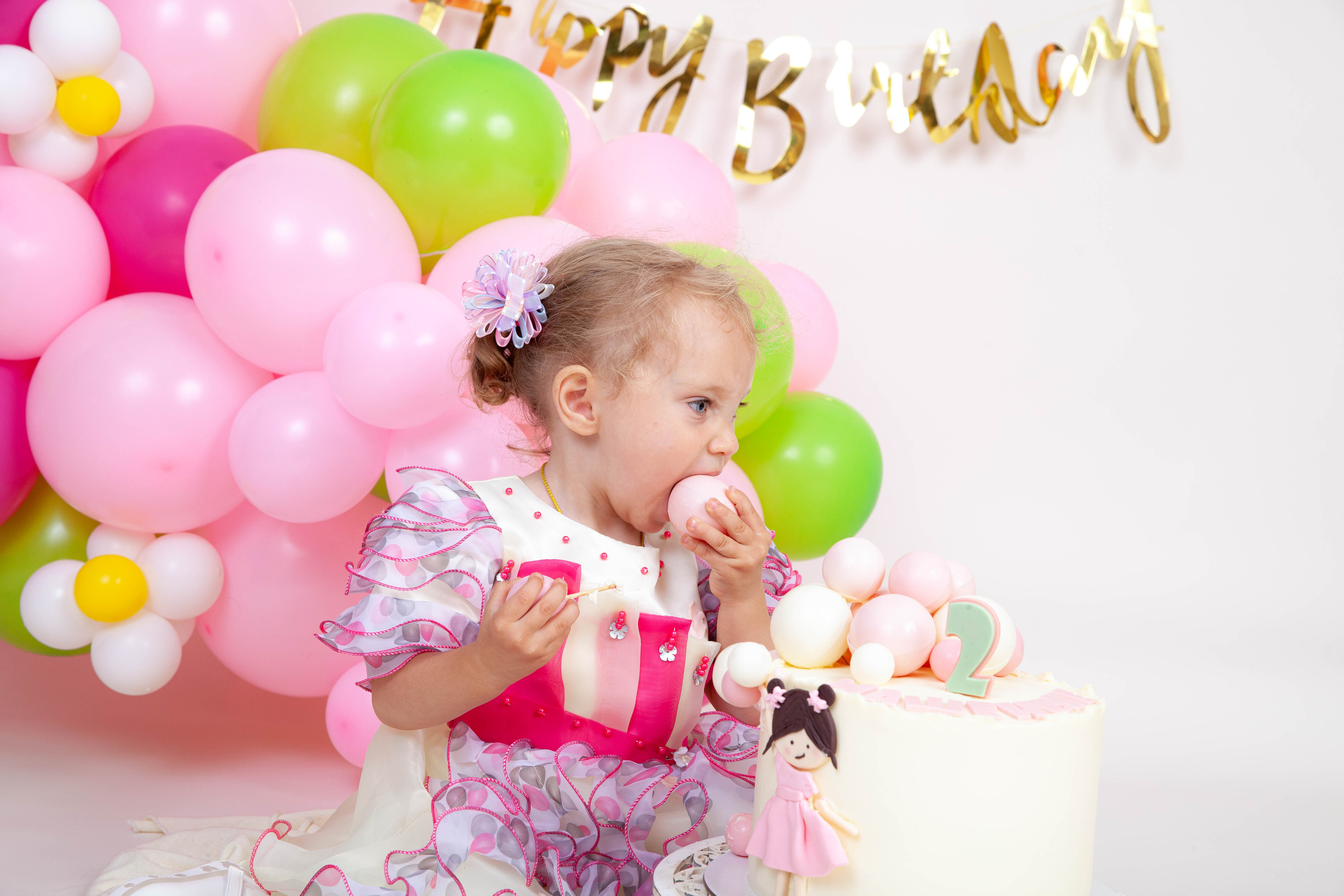 Фотосессия на день рождения Машеньки. Фотограф в Железнодорожном и Балашихе