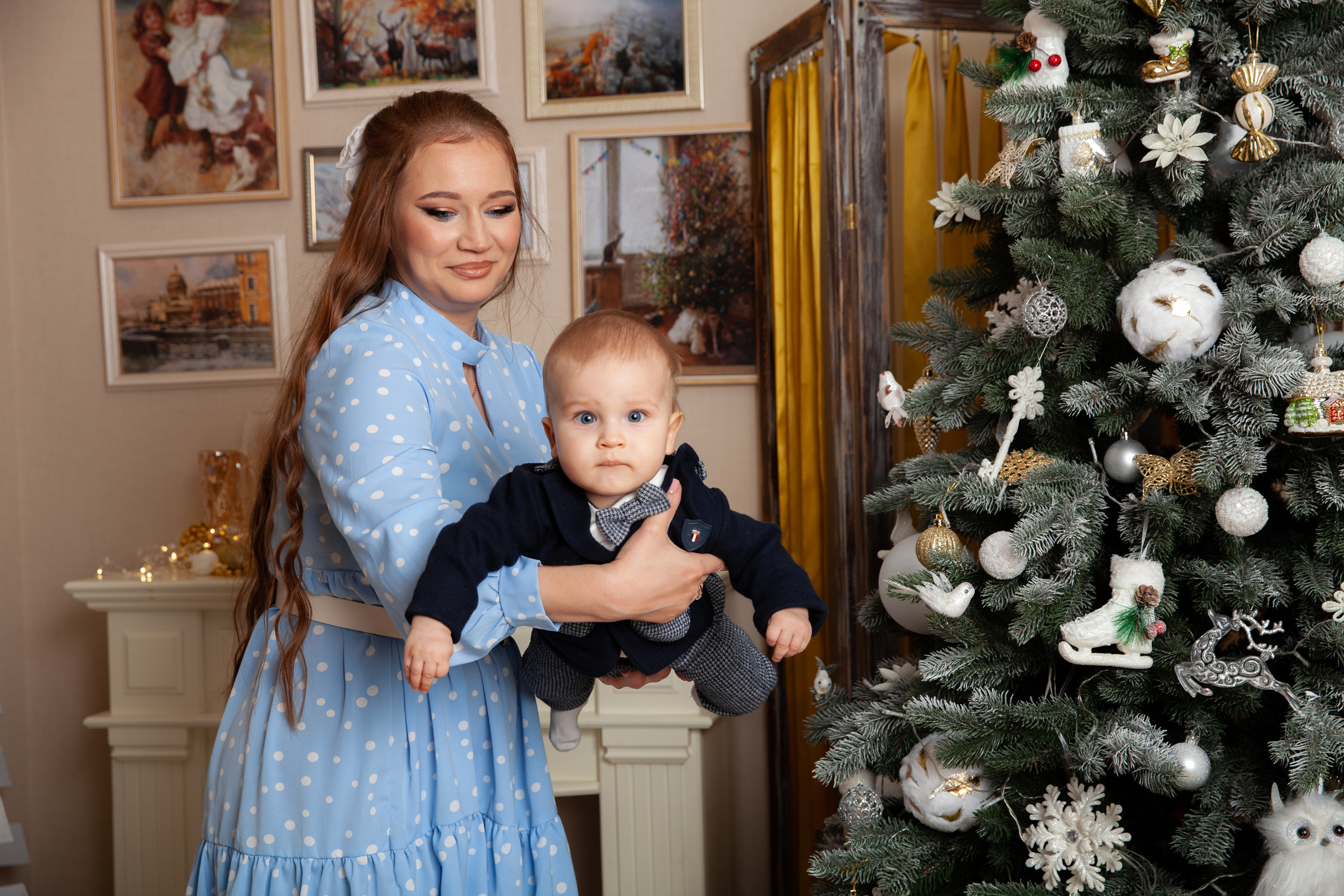 Новогодняя семейная фотосессия для Алины. Фотограф в Железнодорожном и Балашихе