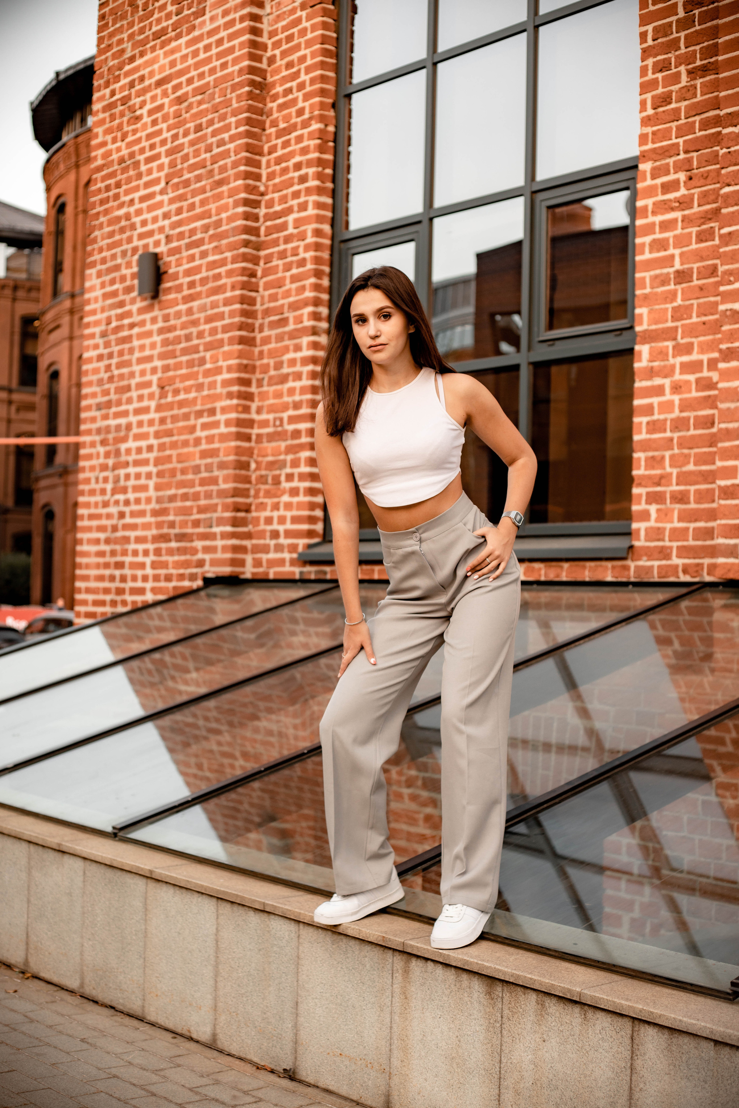 Женская фотосессия на заводе Арма. Фотограф в Железнодорожном и Балашихе