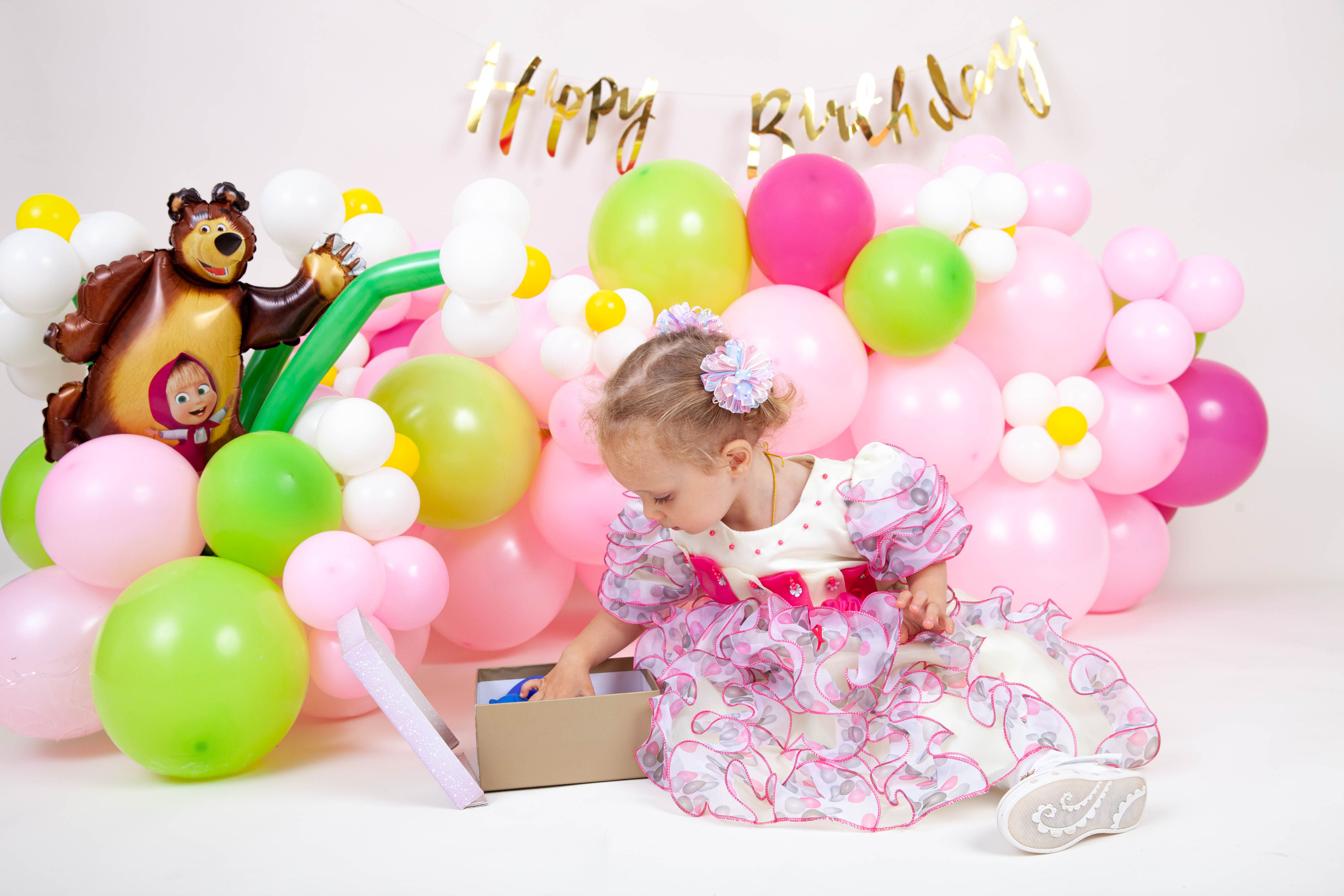 Фотосессия на день рождения Машеньки. Фотограф в Железнодорожном и Балашихе