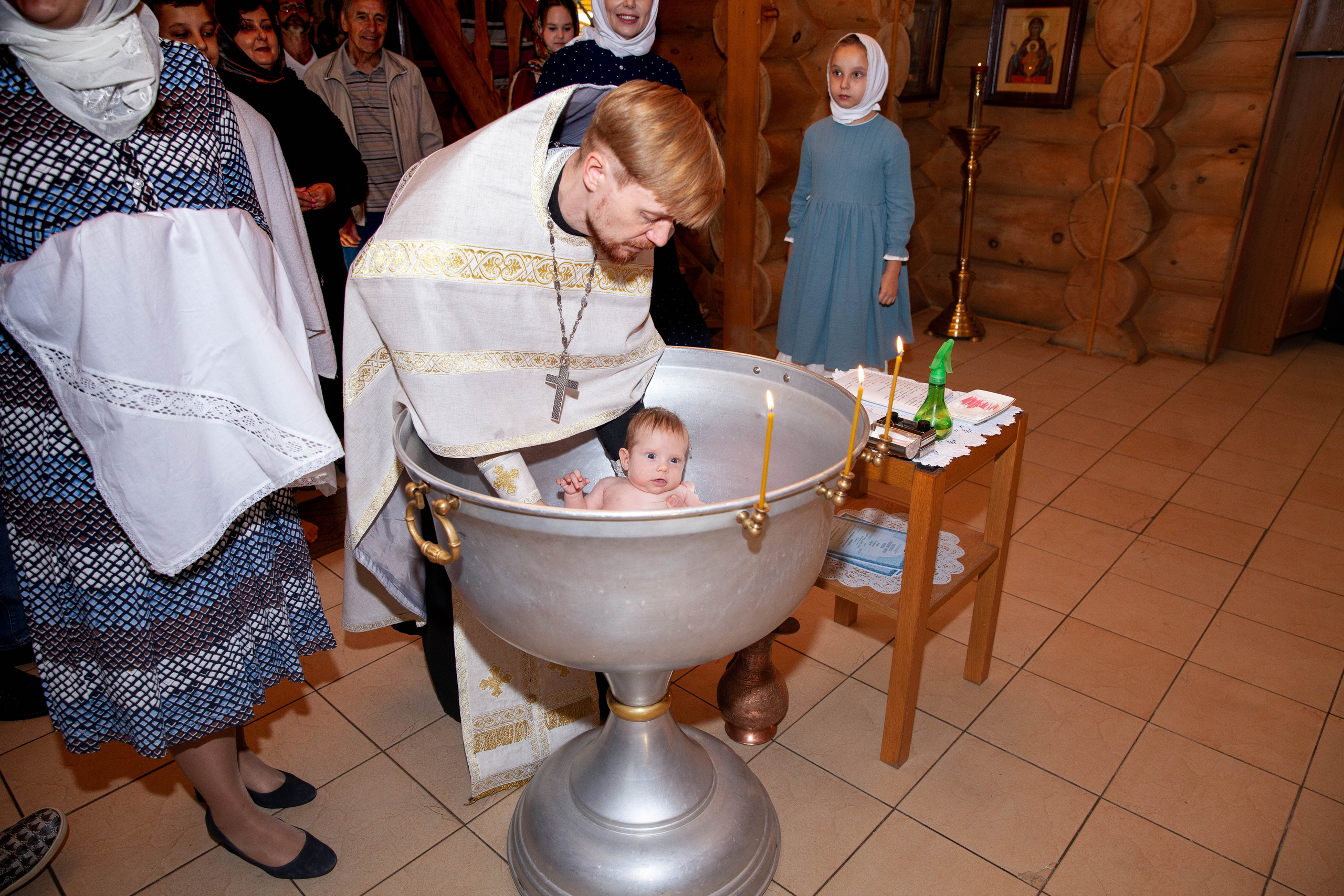 Таинство крещения ВНИИПО. Фотограф в Железнодорожном и Балашихе