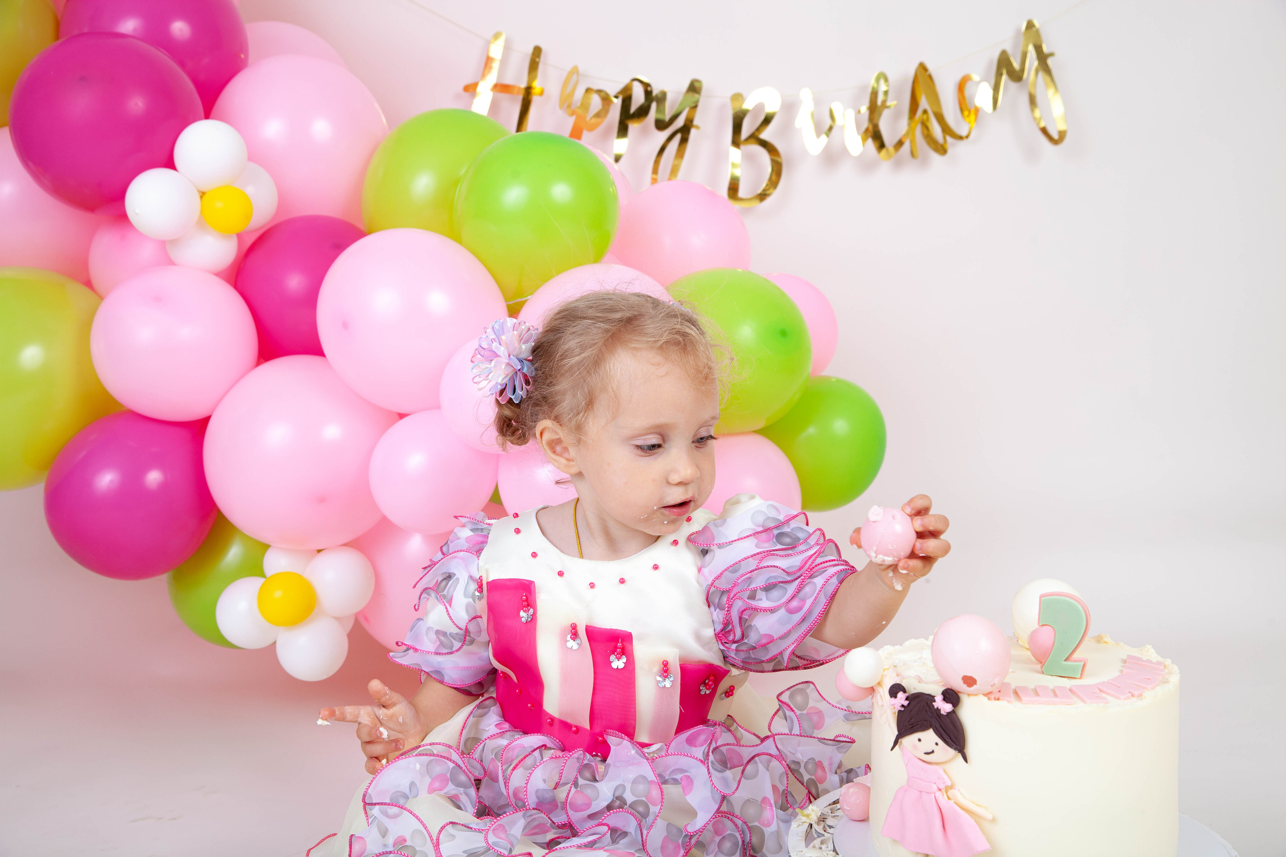 Фотосессия на день рождения Машеньки. Фотограф в Железнодорожном и Балашихе