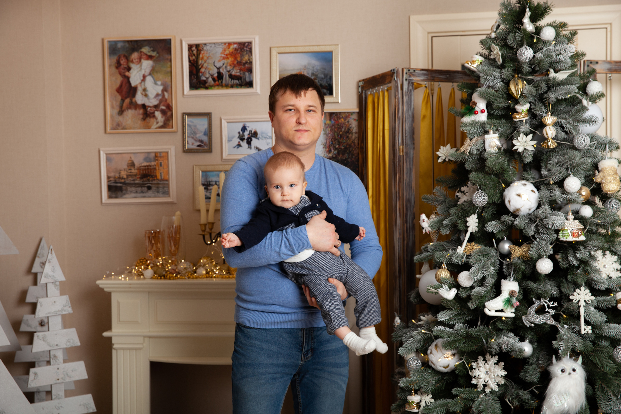 Новогодняя семейная фотосессия для Алины. Фотограф в Железнодорожном и Балашихе