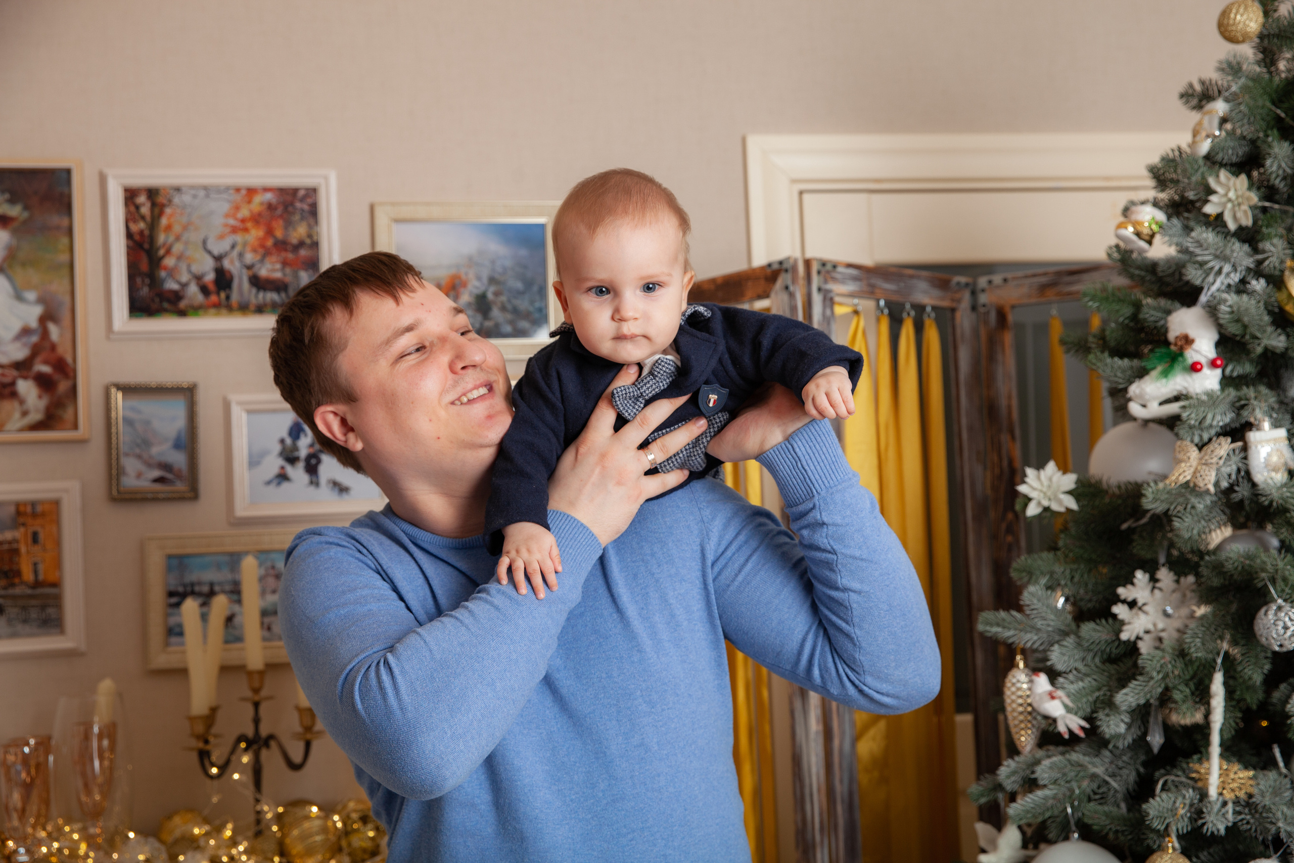 Новогодняя семейная фотосессия для Алины. Фотограф в Железнодорожном и Балашихе