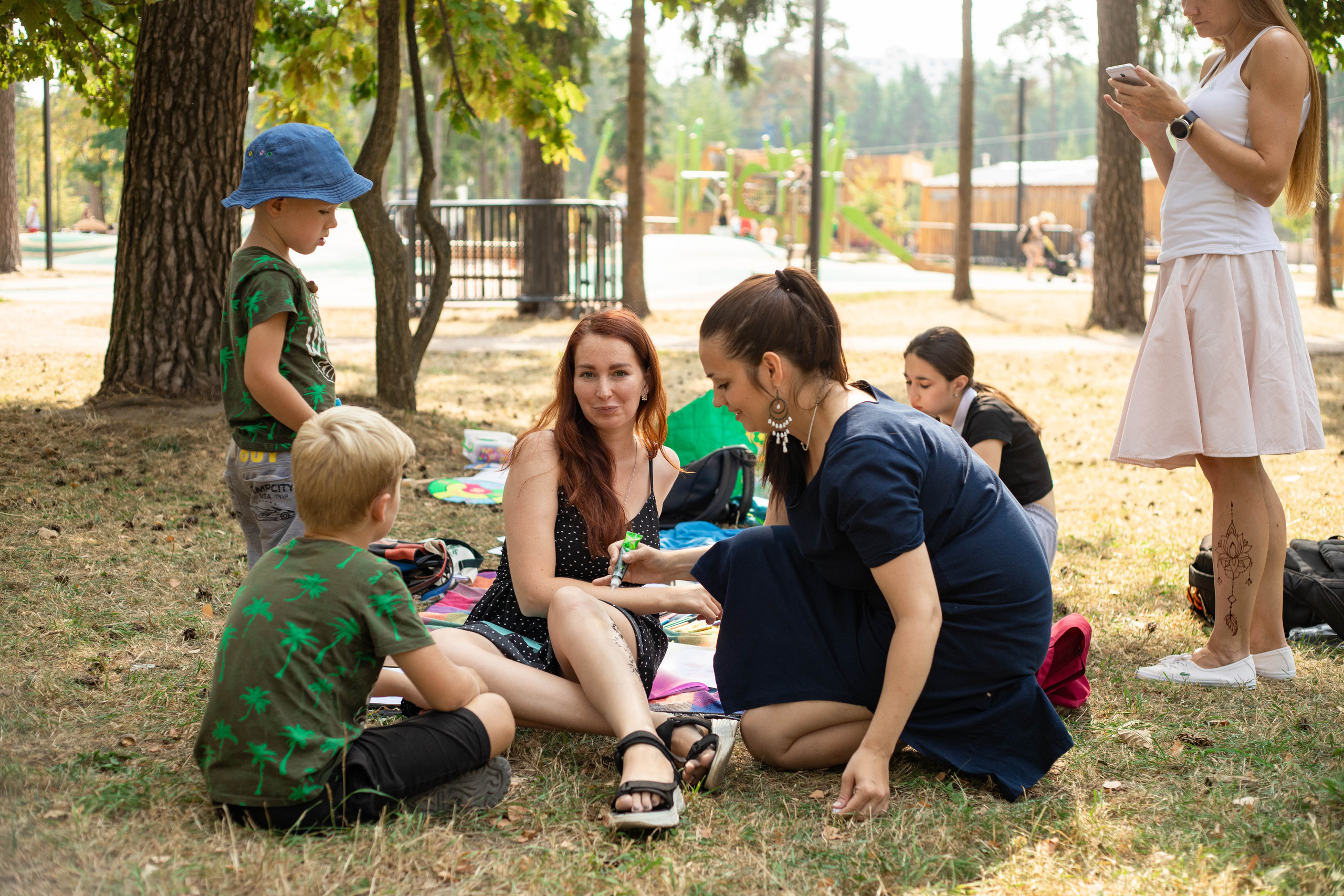 Мандалотерапия в Пестовском парке. Фотограф в Железнодорожном и Балашихе