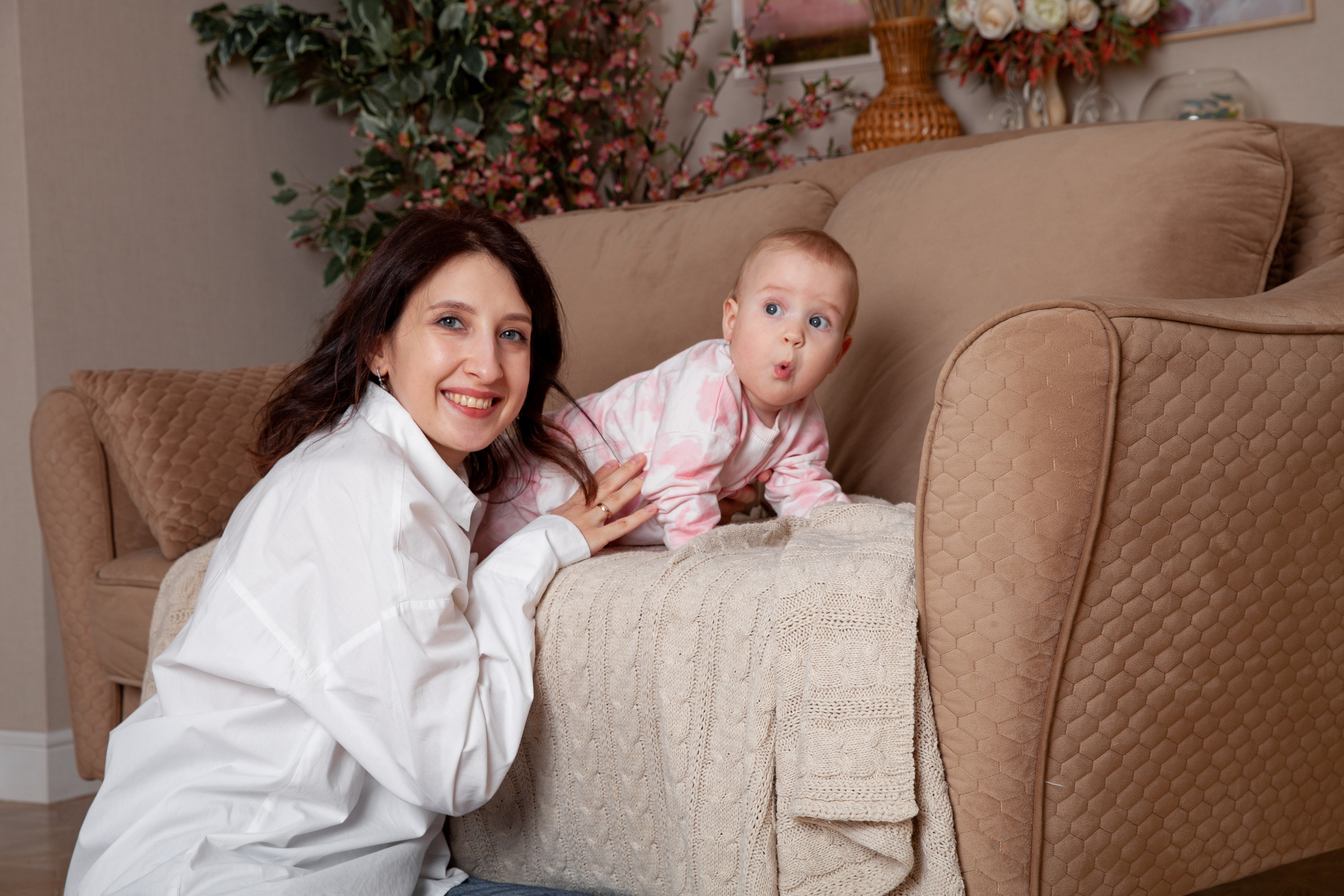 Семейная фотосессия с маленькой Лизой. Фотограф в Железнодорожном и Балашихе