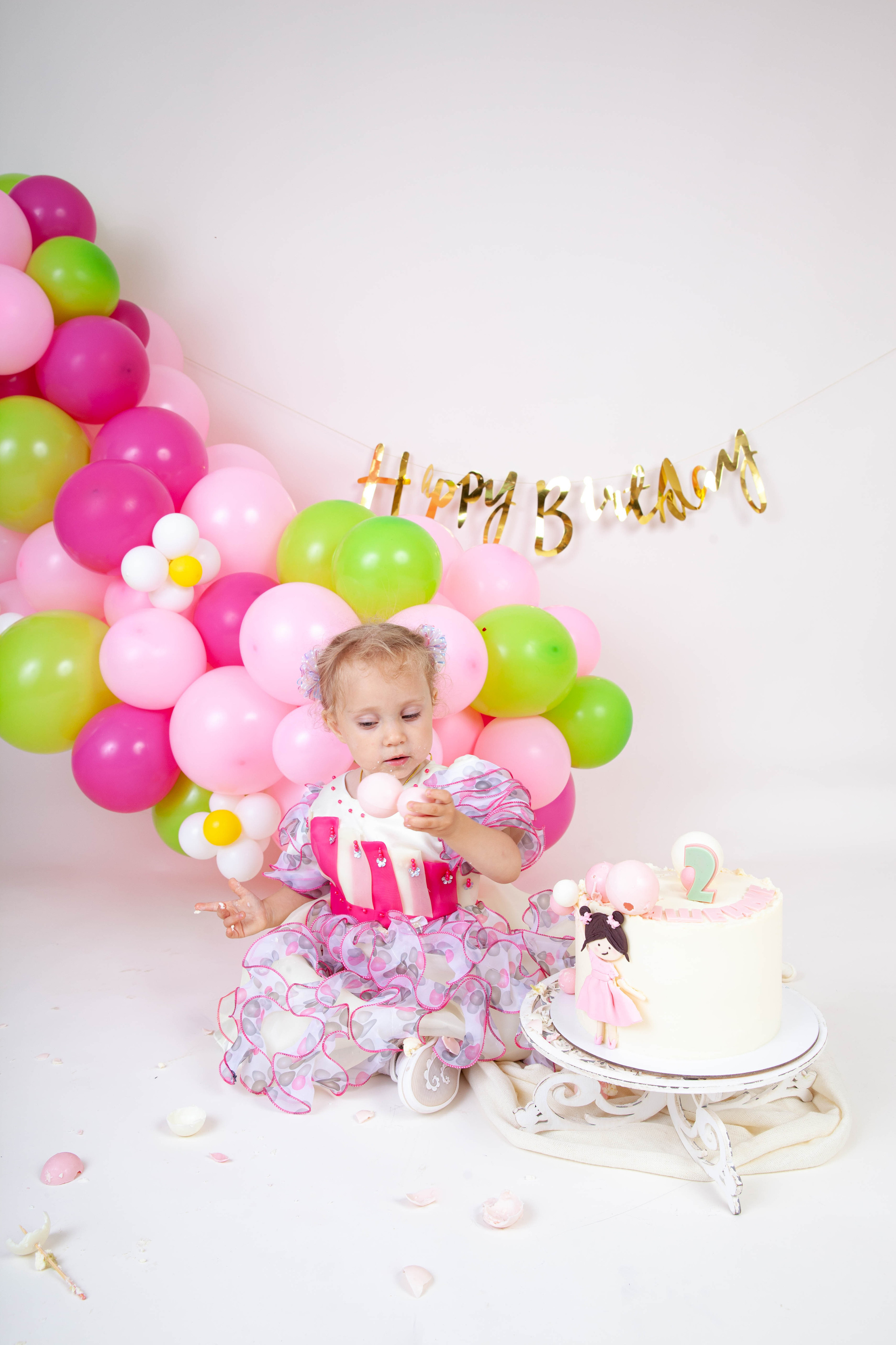 Фотосессия на день рождения Машеньки. Фотограф в Железнодорожном и Балашихе