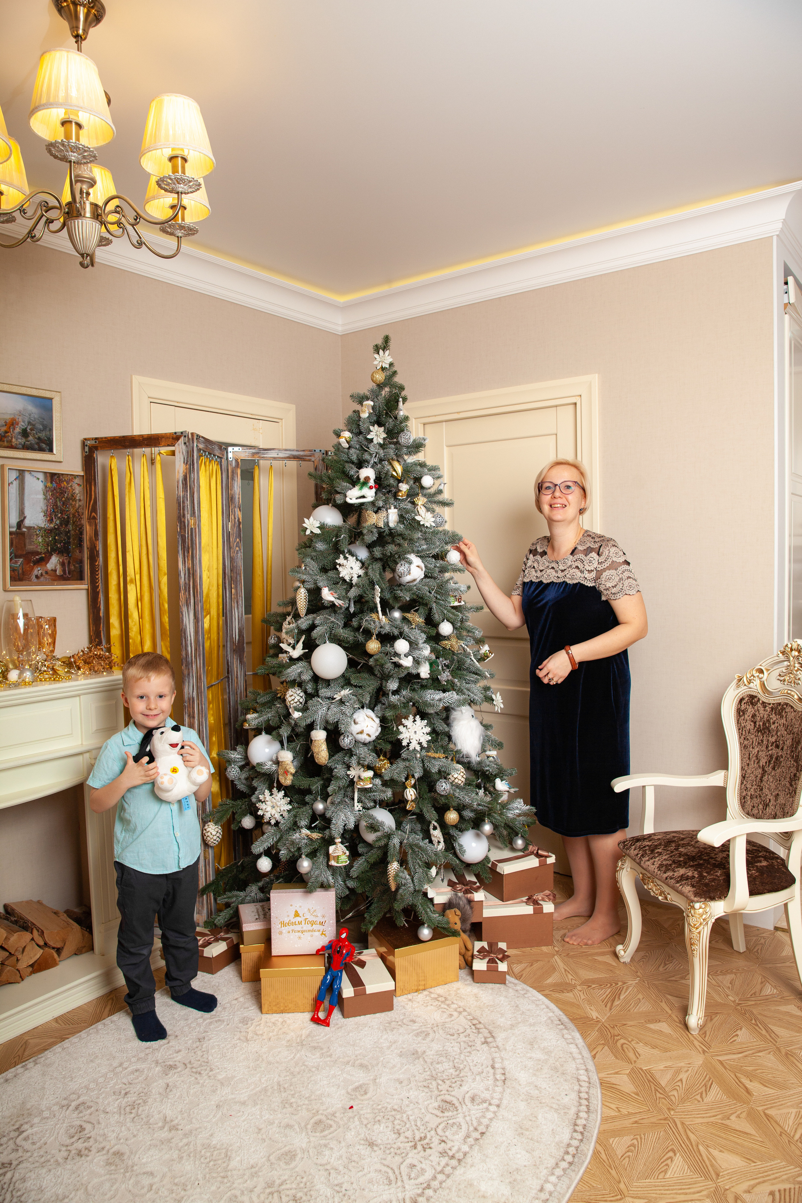 Новогодняя фотосессия для Анастасии. Фотограф в Железнодорожном и Балашихе