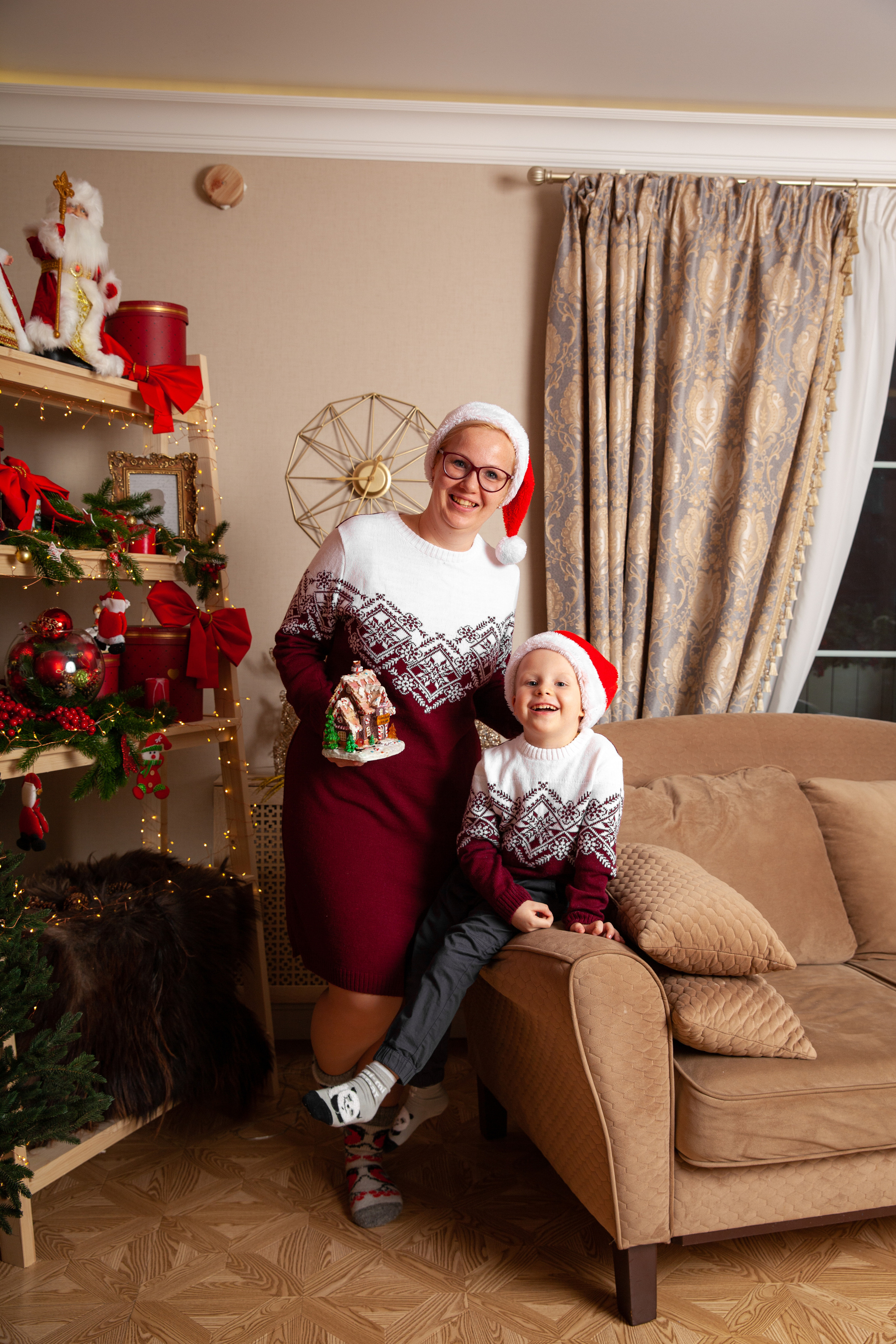 Новогодняя фотосессия для Анастасии. Фотограф в Железнодорожном и Балашихе